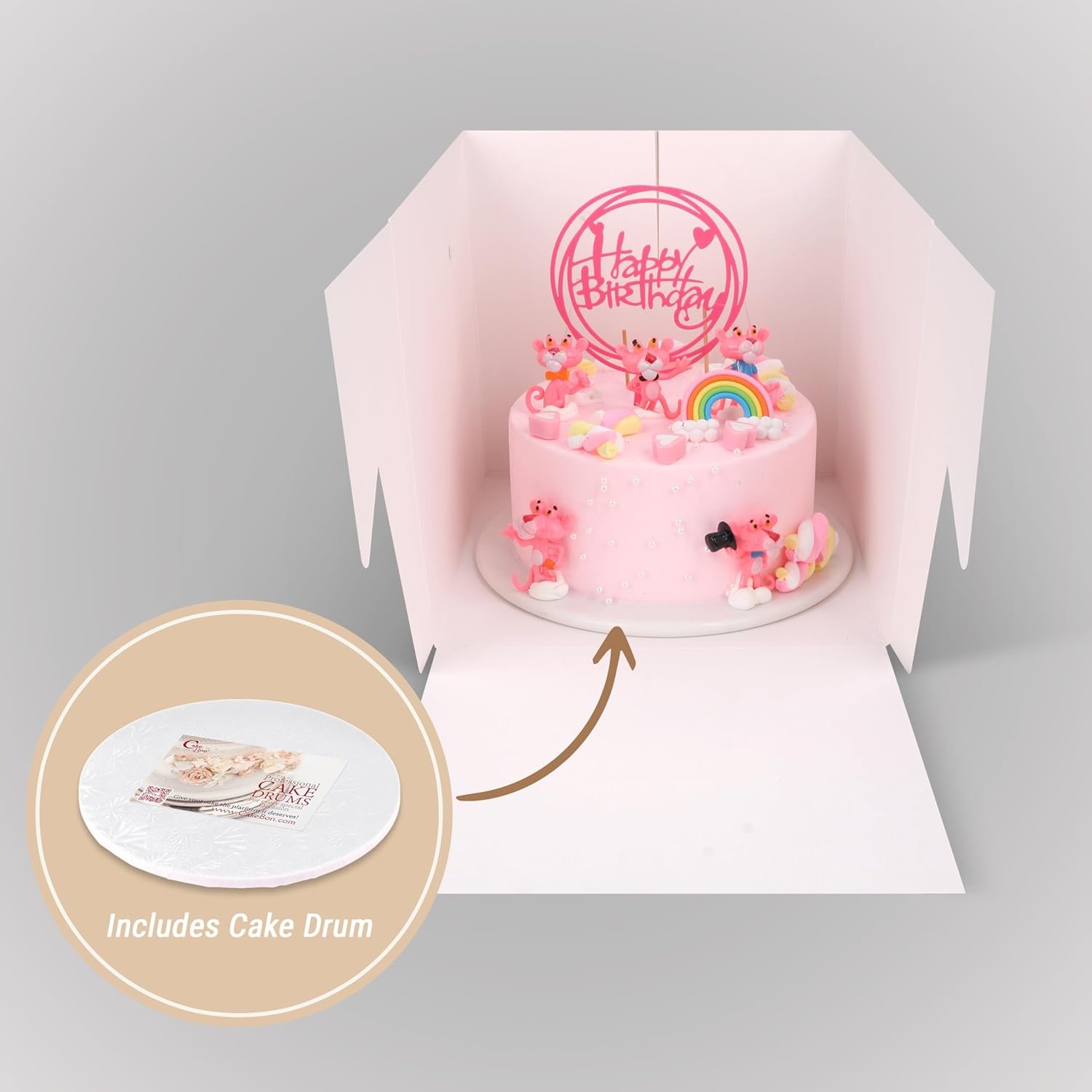 Großhandel 10 Zoll Runde Kuchenboxen mit Fenster - Individuelles Logo für Hochzeiten, Geburtstage und Partys - OEM Verpackungen für Bulk Bestellungen Großhandel 10 Zoll Runde Kuchenboxen mit Fenster - Individuelles Logo für Hochzeiten, Geburtstage und Partys - OEM Verpackungen für Bulk Bestellungen