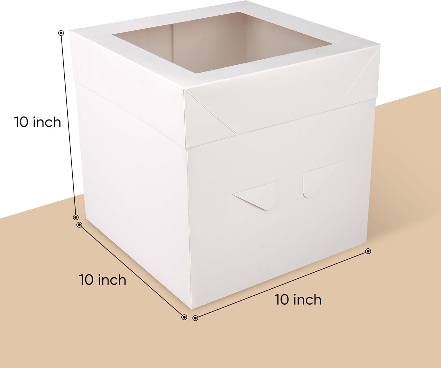 Großhandel 10 Zoll Runde Kuchenboxen mit Fenster - Individuelles Logo für Hochzeiten, Geburtstage und Partys - OEM Verpackungen für Bulk Bestellungen Großhandel 10 Zoll Runde Kuchenboxen mit Fenster - Individuelles Logo für Hochzeiten, Geburtstage und Partys - OEM Verpackungen für Bulk Bestellungen