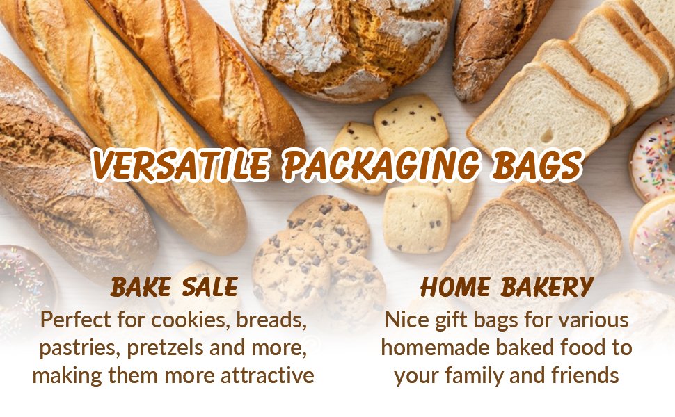 Großhandel 60 Stück kleine Bäckereibeutel mit Fenster, 3.8x4.7x11.2 Zoll, wiederverwendbare Papierbeutel mit Krawattenverschluss für eigene Marken, geeignet für selbstgemachte Brote, Popcorn, Süßigkeiten, Snacks und Backwaren Verpackung OEM Hersteller. Großhandel 60 Stück kleine Bäckereibeutel mit Fenster, 3.8x4.7x11.2 Zoll, wiederverwendbare Papierbeutel mit Krawattenverschluss für eigene Marken, geeignet für selbstgemachte Brote, Popcorn, Süßigkeiten, Snacks und Backwaren Verpackung OEM Hersteller.