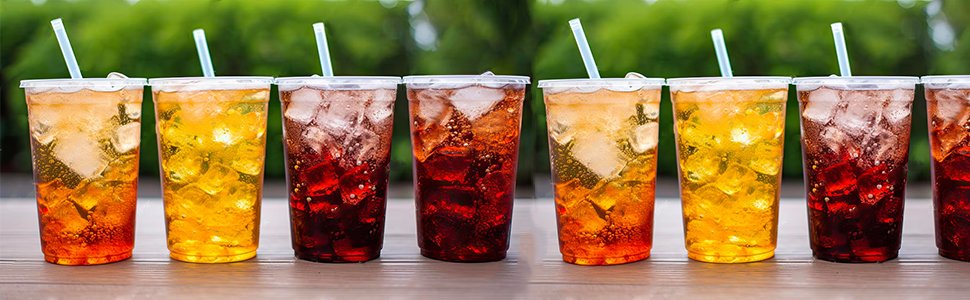 Großhandel individuelle transparente Plastikbecher 12/16/20oz mit Deckeln und Strohhalmen, personalisierte Aufkleber für Getränke, geeignet für Hochzeiten, Partys und geschäftliche Anlässe (16oz (500ml)), OEM Hersteller