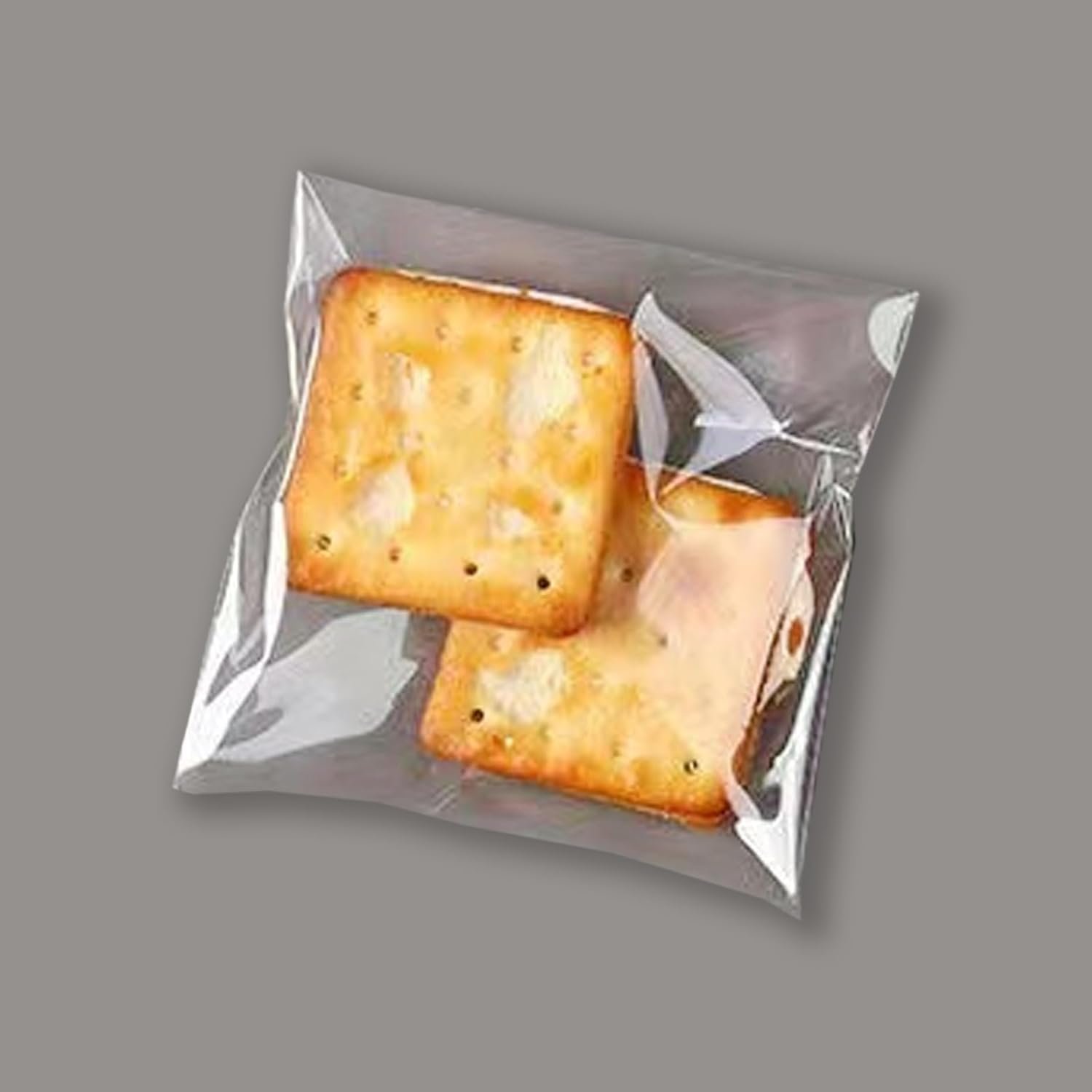 Großhandel 5x7 Zoll selbstklebende Cookie-Tüten, 100 Stück transparente plastikverpackungen, ideal für Verpackungen von Süßigkeiten und Geschenken - Individuelles Logo für eigene Marken - Selbstklebende Wrapper