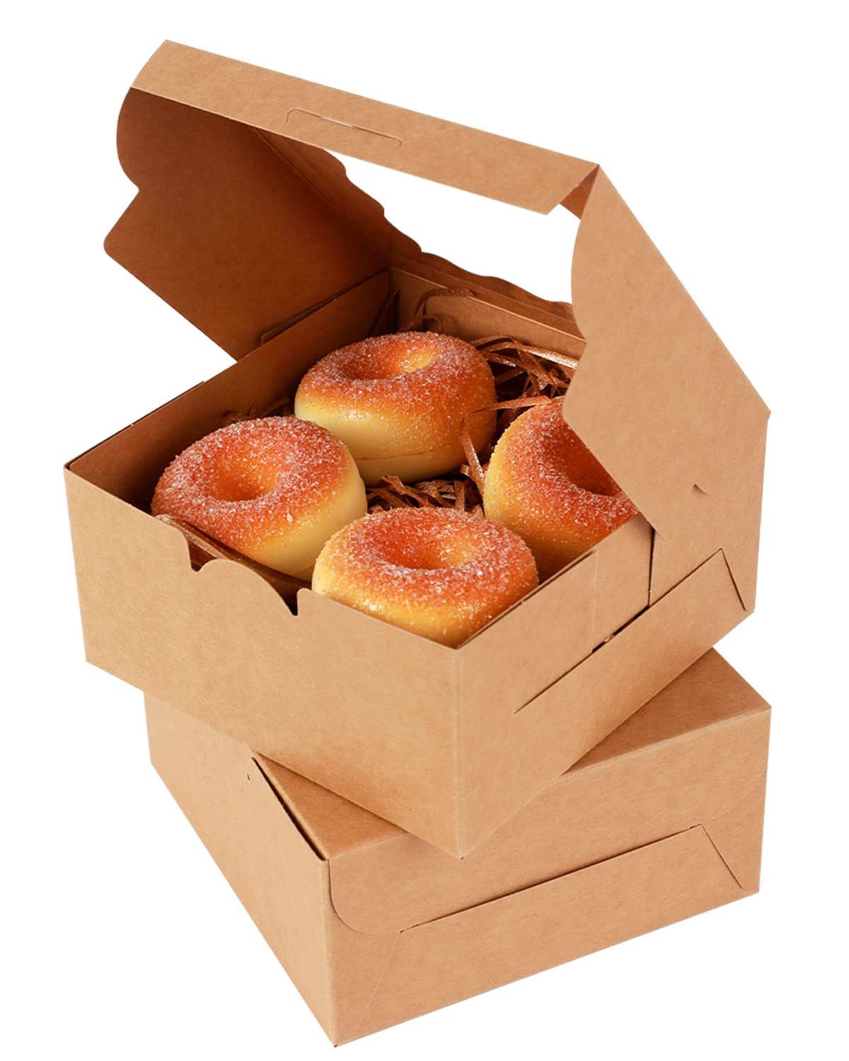 Großhandel Kraftpapier-Keksschachteln mit Fenster, 100 Stück, 6x6x3, für Cookies, Gebäck, Cupcakes, Kuchen, Donuts, Individuelles Logo, Hersteller. Großhandel Kraftpapier-Keksschachteln mit Fenster, 100 Stück, 6x6x3, für Cookies, Gebäck, Cupcakes, Kuchen, Donuts, Individuelles Logo, Hersteller.