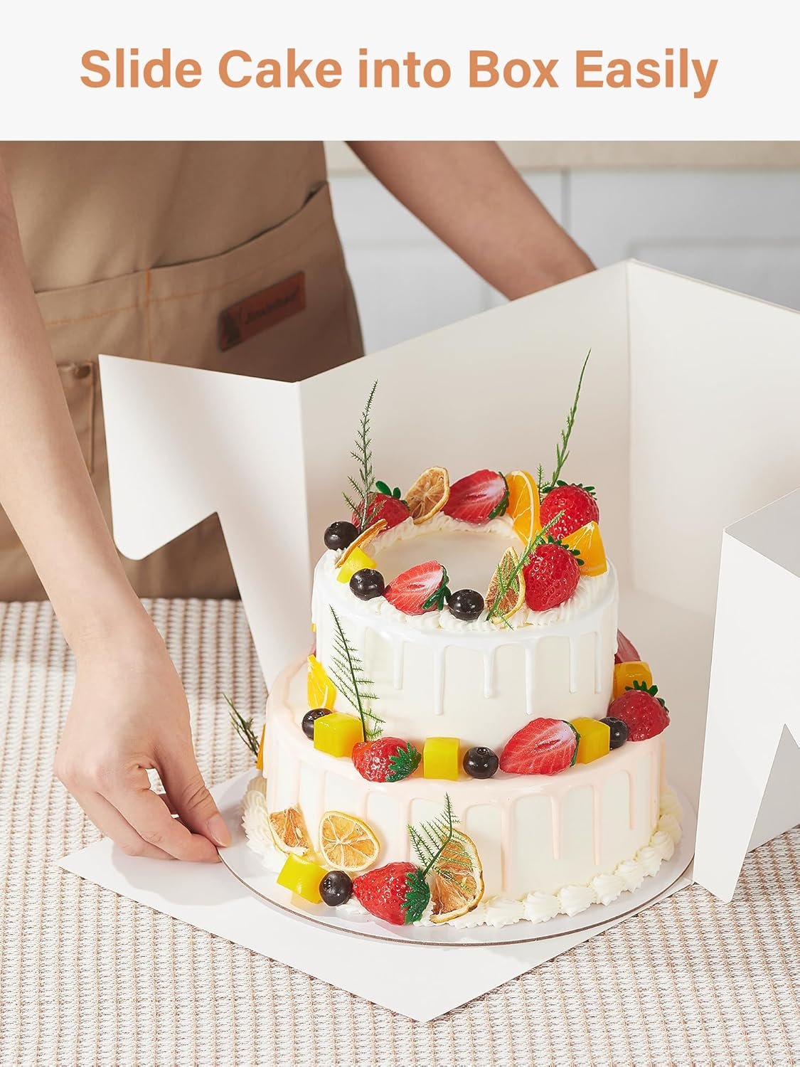 Großhandel 10 Sets Kuchenboxen 10x10x8 Zoll, weiße hohe Pappbehälter für mehrstöckige Desserts, perfekt für Dekorationen, individuelles Logo und OEM für Bäckerei-Nutzung. Großhandel 10 Sets Kuchenboxen 10x10x8 Zoll, weiße hohe Pappbehälter für mehrstöckige Desserts, perfekt für Dekorationen, individuelles Logo und OEM für Bäckerei-Nutzung.