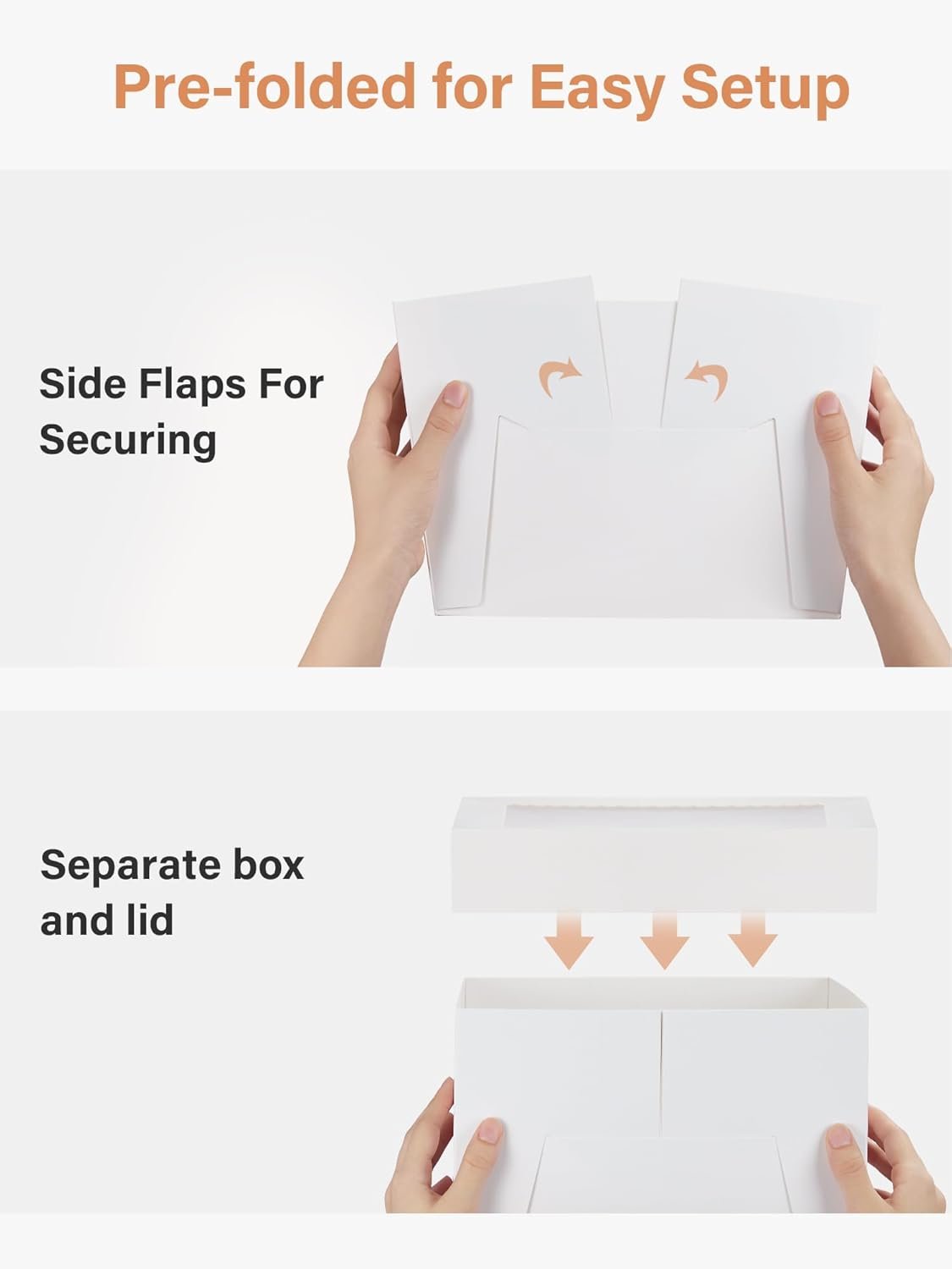 Großhandel 10 Sets Kuchenboxen 10x10x8 Zoll, weiße hohe Pappbehälter für mehrstöckige Desserts, perfekt für Dekorationen, individuelles Logo und OEM für Bäckerei-Nutzung. Großhandel 10 Sets Kuchenboxen 10x10x8 Zoll, weiße hohe Pappbehälter für mehrstöckige Desserts, perfekt für Dekorationen, individuelles Logo und OEM für Bäckerei-Nutzung.