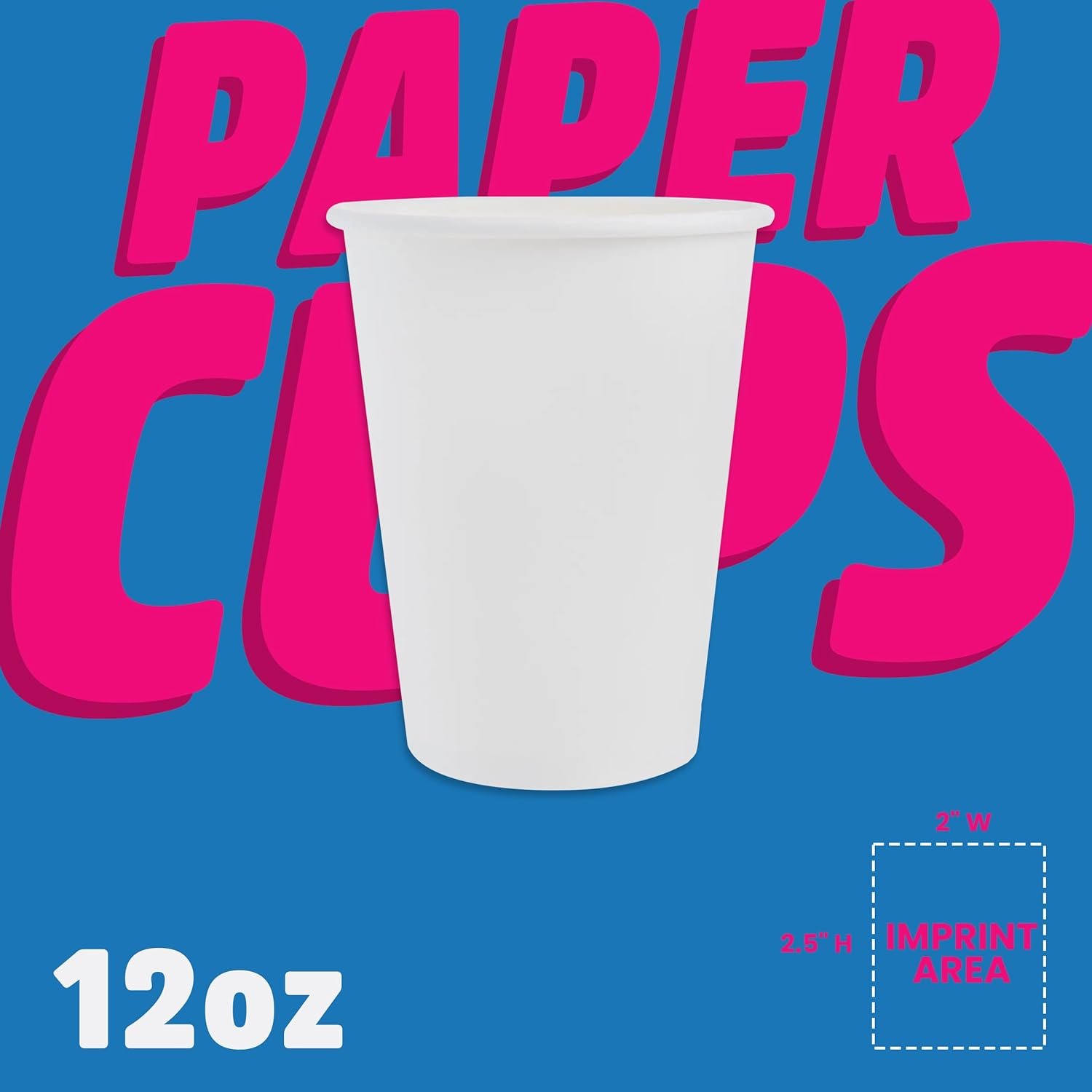 Großhandel Individuelles Logo 12 oz. doppeltwandige Papierbecher für heiße und kalte Getränke, ideal für Wasserbereiter, Partys oder Eigenmarke (Menge 100) von einem erfahrenen Hersteller.