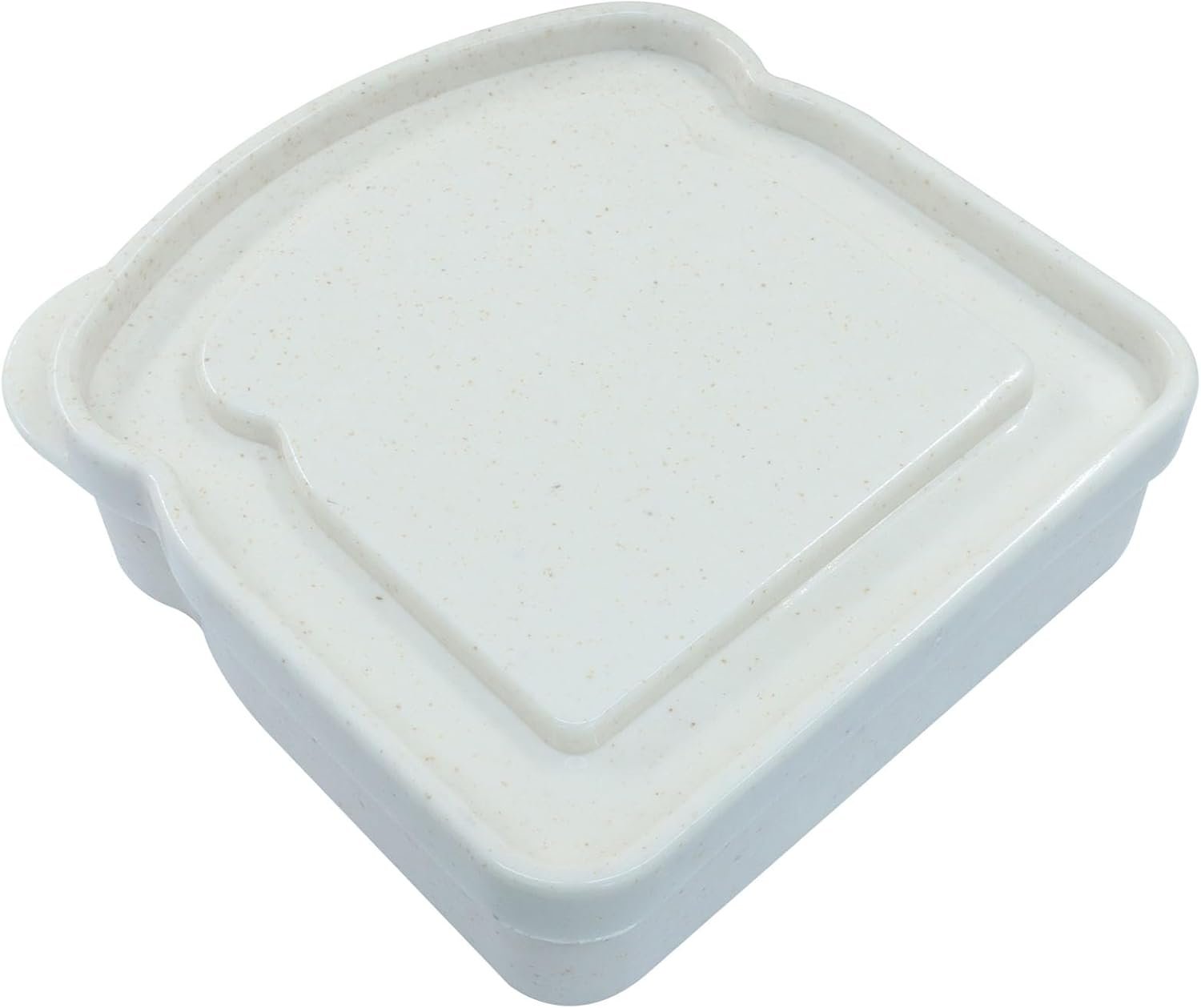 Großhandel 2er Pack Toast-förmige Sandwichbehälter, BPA-freier Kunststoff Lebensmittelaufbewahrungsbox mit Deckel, wiederverwendbar & mikrowellen-/spülmaschinenfest (Beige + Grau) - Individuelles Logo, OEM, Hersteller Großhandel 2er Pack Toast-förmige Sandwichbehälter, BPA-freier Kunststoff Lebensmittelaufbewahrungsbox mit Deckel, wiederverwendbar & mikrowellen-/spülmaschinenfest (Beige + Grau) - Individuelles Logo, OEM, Hersteller