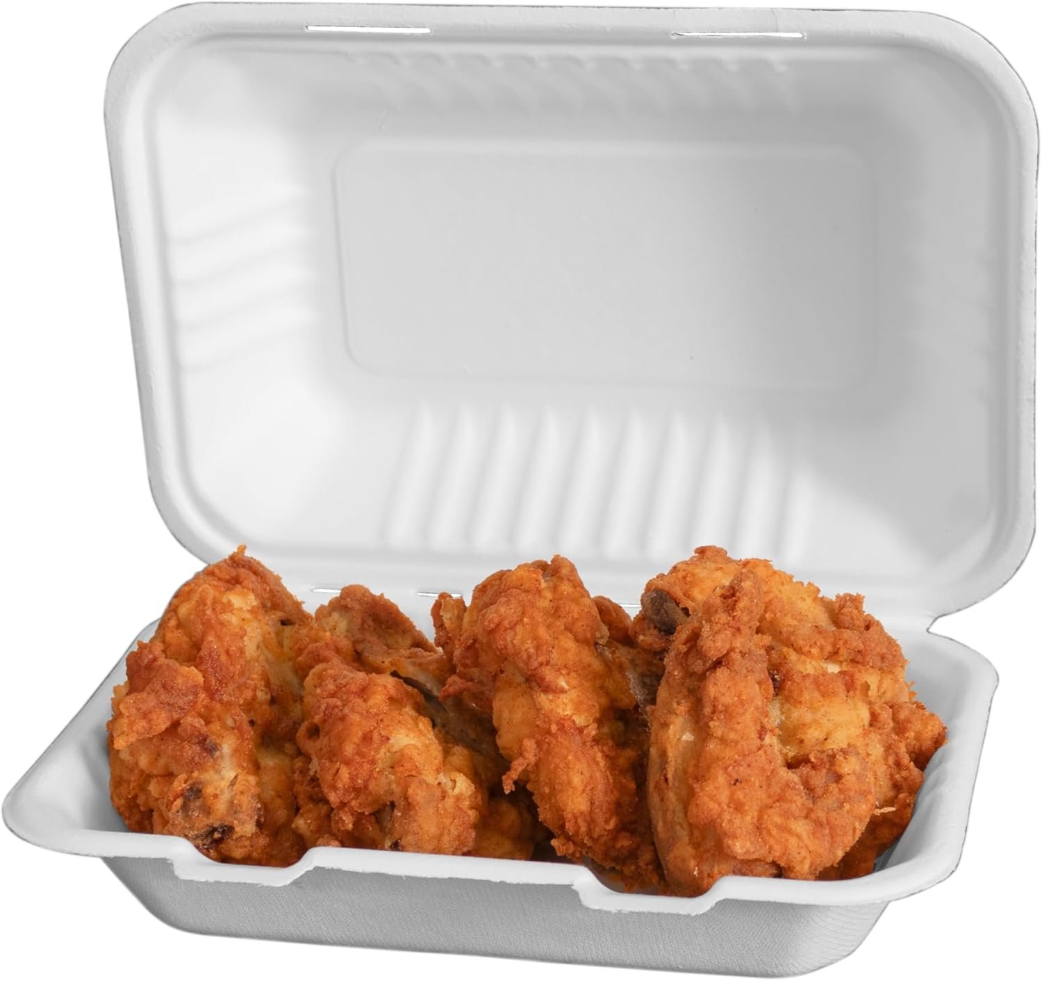 Großhandel 9x6 Zoll schwere Clamshell Take-Out-Behälter, kompostierbare Bagasse Lebensmittelboxen mit Deckeln, OEM-fähige Einweg-To-Go-Behälter für Lunch, Salat, Meal Prep 【75 Pack】 Großhandel 9x6 Zoll schwere Clamshell Take-Out-Behälter, kompostierbare Bagasse Lebensmittelboxen mit Deckeln, OEM-fähige Einweg-To-Go-Behälter für Lunch, Salat, Meal Prep 【75 Pack】