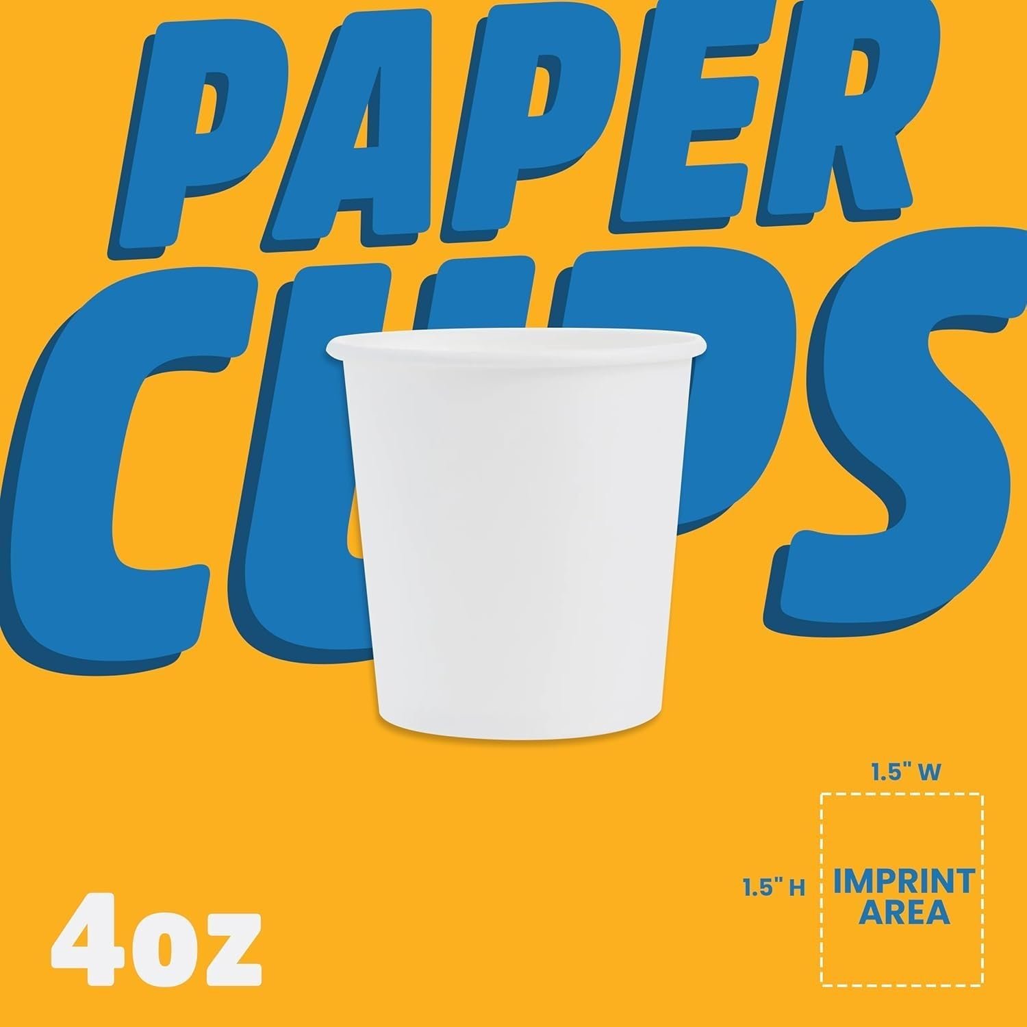 Großhandel individuelle Logo 4 Oz. Doppelwandige Pappbecher für heiße und kalte Getränke, Hersteller von benutzerdefinierten Kaffeetassen für Wasserautomaten, Partys oder Markenpromotion (Menge 100)