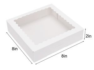 Großhandel 12 Stück 8x8x2 Zoll Auto-Popup-Kekse mit Fenster, weiße Verpackungen für Schokolade, Erdbeeren, Donuts, Desserts, Gebäck, Individuelles Logo, Hersteller für Großmenge. Großhandel 12 Stück 8x8x2 Zoll Auto-Popup-Kekse mit Fenster, weiße Verpackungen für Schokolade, Erdbeeren, Donuts, Desserts, Gebäck, Individuelles Logo, Hersteller für Großmenge.