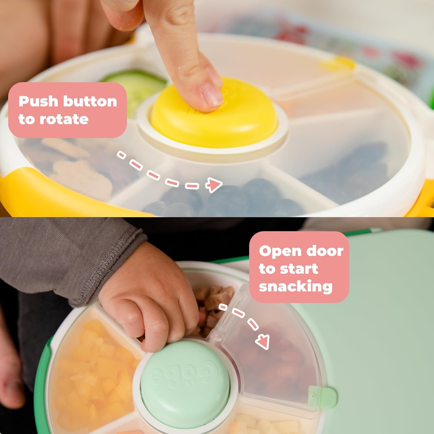 Großhandel GoBe Kinder Lunchbox 2-in-1 Bento-Stil mit 5 kleinen + 1 großen Sandwich-Fächern inklusive Handgurt & Stickerblatt, Individuelles Logo, BPA- und PVC-frei, Macaron Blau, Herstellerfreundlich Großhandel GoBe Kinder Lunchbox 2-in-1 Bento-Stil mit 5 kleinen + 1 großen Sandwich-Fächern inklusive Handgurt & Stickerblatt, Individuelles Logo, BPA- und PVC-frei, Macaron Blau, Herstellerfreundlich
