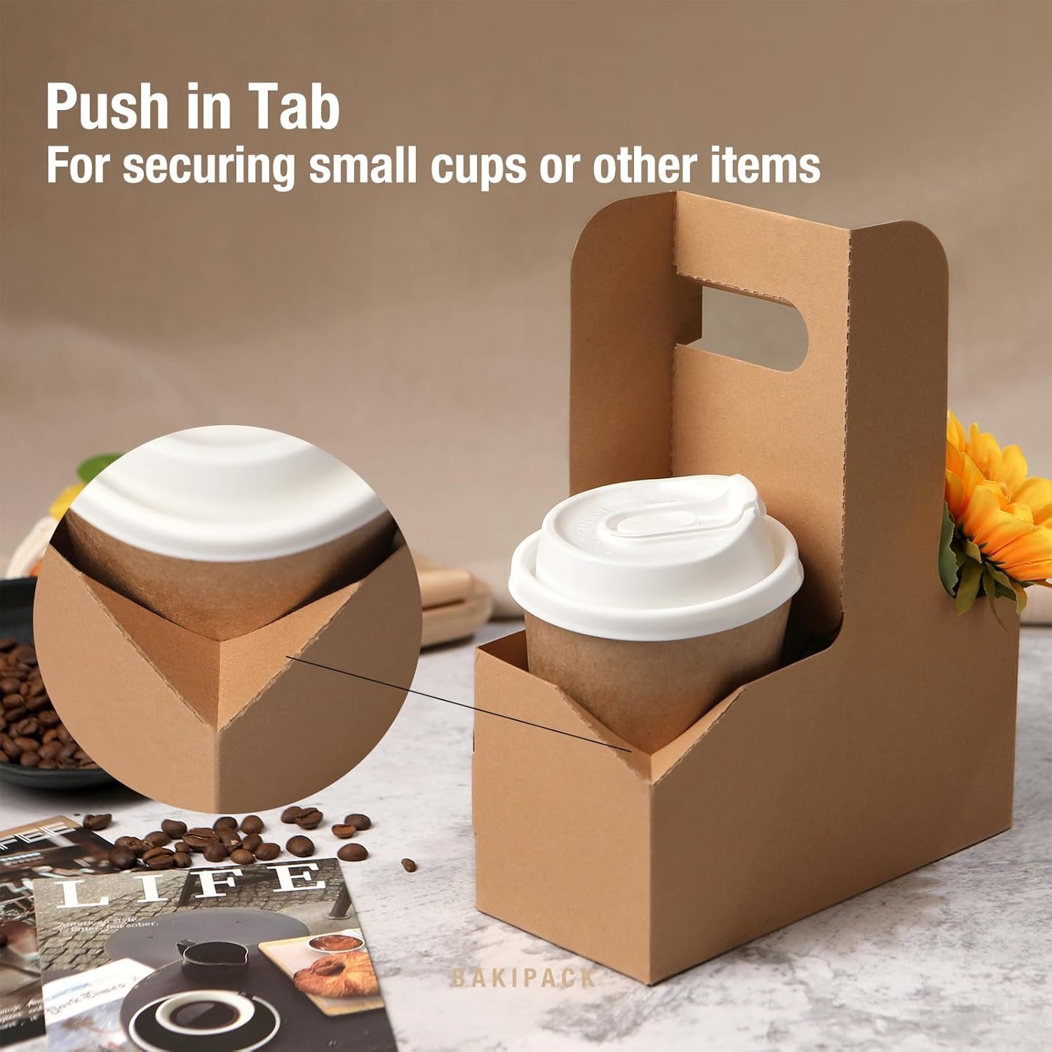 Großhandel 2 Cup Drink Carrier mit Griffen, 30 Sets Kraftpapierbecherträger für 12-20 oz als To-Go Kaffeebecherhalter, für heiße und kalte Getränke, Lieferant für Takeout, Café und Restaurant Food Service Delivery, Individuelles Logo. Großhandel 2 Cup Drink Carrier mit Griffen, 30 Sets Kraftpapierbecherträger für 12-20 oz als To-Go Kaffeebecherhalter, für heiße und kalte Getränke, Lieferant für Takeout, Café und Restaurant Food Service Delivery, Individuelles Logo.