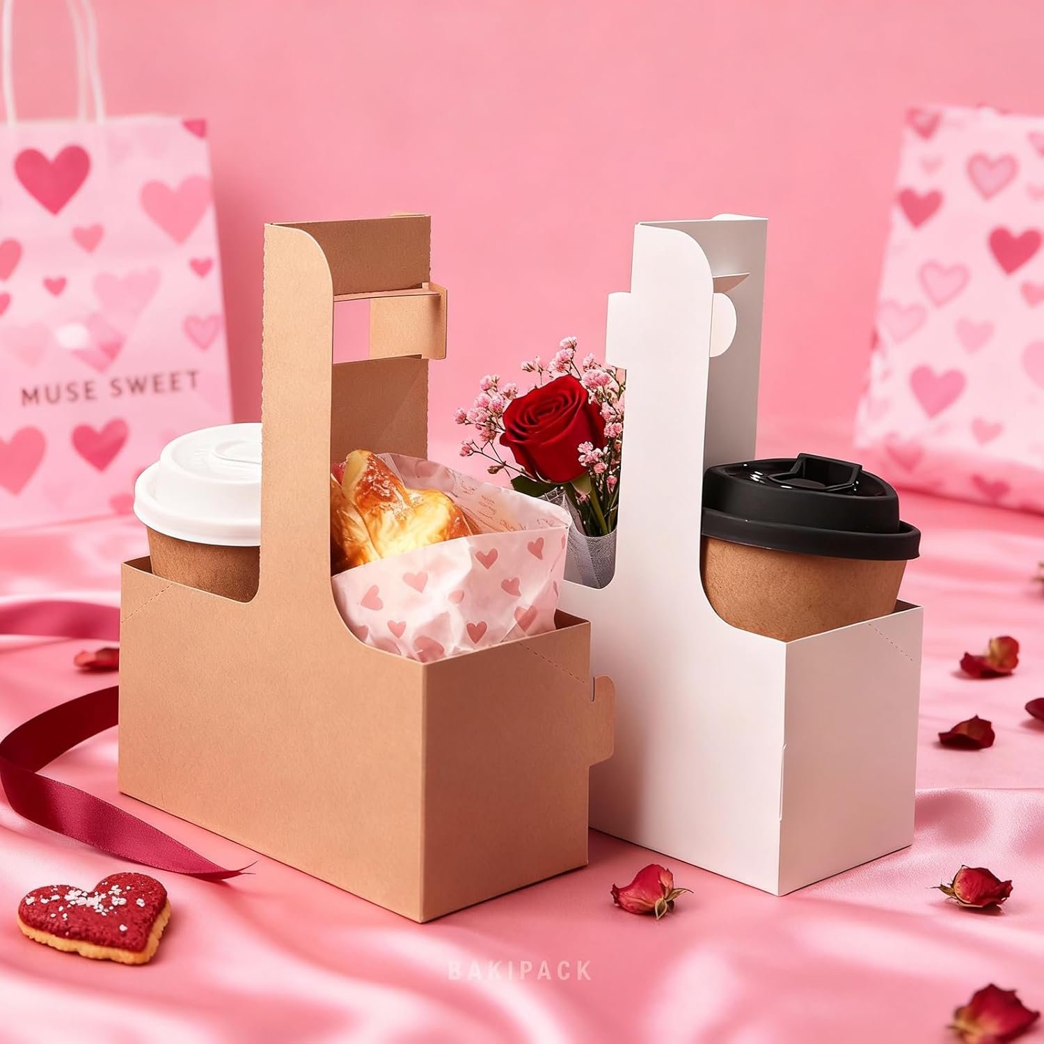 Großhandel 2 Cup Drink Carrier mit Griffen, 30 Sets Kraftpapierbecherträger für 12-20 oz als To-Go Kaffeebecherhalter, für heiße und kalte Getränke, Lieferant für Takeout, Café und Restaurant Food Service Delivery, Individuelles Logo. Großhandel 2 Cup Drink Carrier mit Griffen, 30 Sets Kraftpapierbecherträger für 12-20 oz als To-Go Kaffeebecherhalter, für heiße und kalte Getränke, Lieferant für Takeout, Café und Restaurant Food Service Delivery, Individuelles Logo.