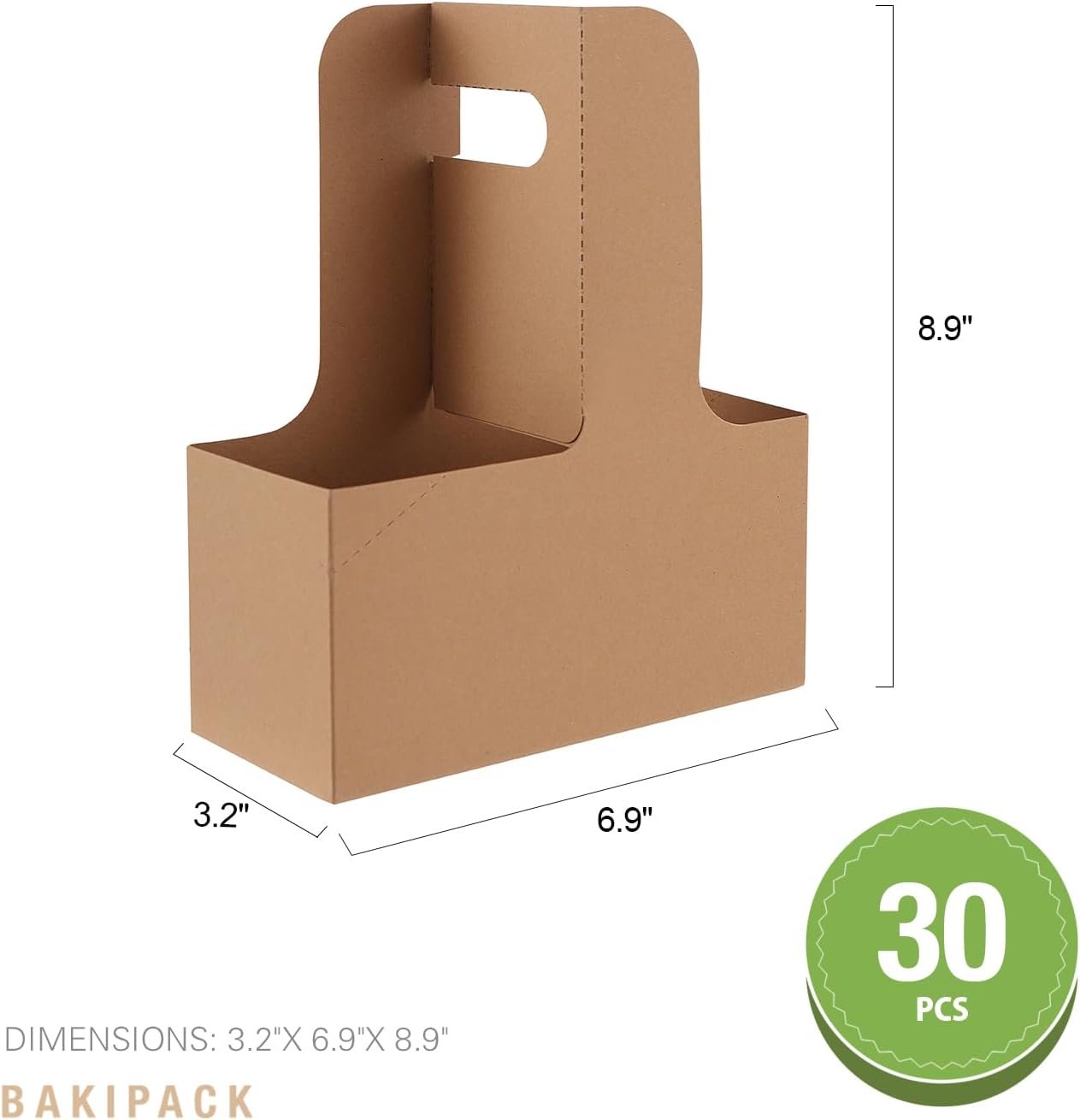 Großhandel 2 Cup Drink Carrier mit Griffen, 30 Sets Kraftpapierbecherträger für 12-20 oz als To-Go Kaffeebecherhalter, für heiße und kalte Getränke, Lieferant für Takeout, Café und Restaurant Food Service Delivery, Individuelles Logo. Großhandel 2 Cup Drink Carrier mit Griffen, 30 Sets Kraftpapierbecherträger für 12-20 oz als To-Go Kaffeebecherhalter, für heiße und kalte Getränke, Lieferant für Takeout, Café und Restaurant Food Service Delivery, Individuelles Logo.