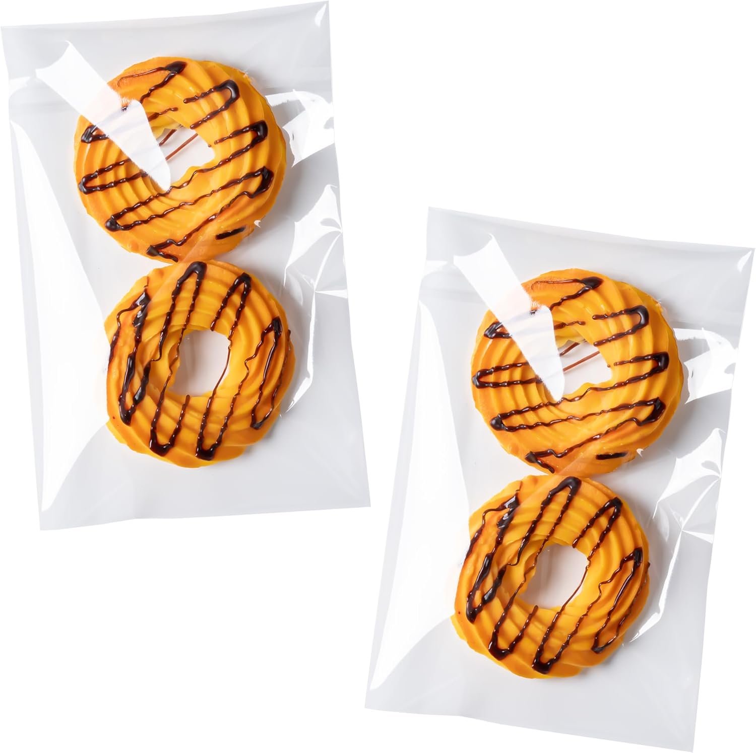 Großhandel Cellophan-Tüten 4x6 Zoll, 200 Stück, resealable Cookie-Tüten für Geschenke, Verpackungen von Süßigkeiten, Desserts, Bäckerei und Partygeschenken, individueller Druck, Fabriklieferungen, Bulk-Bestellungen.