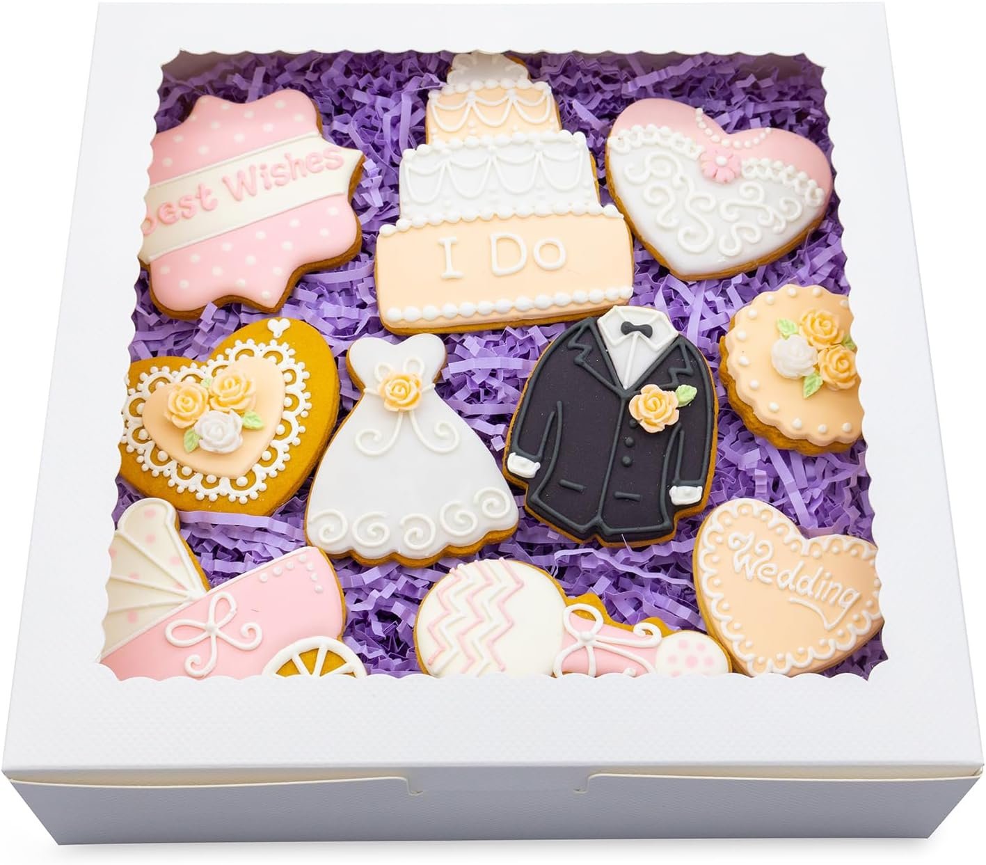Großhandel 12 Stück 9x9x2,5 Zoll Pie-Boxen Weiß mit Fenster für Kuchen, Donuts, Kekse, Muffins, Schokolade, individuelle Logoanpassung vom Hersteller Großhandel 12 Stück 9x9x2,5 Zoll Pie-Boxen Weiß mit Fenster für Kuchen, Donuts, Kekse, Muffins, Schokolade, individuelle Logoanpassung vom Hersteller