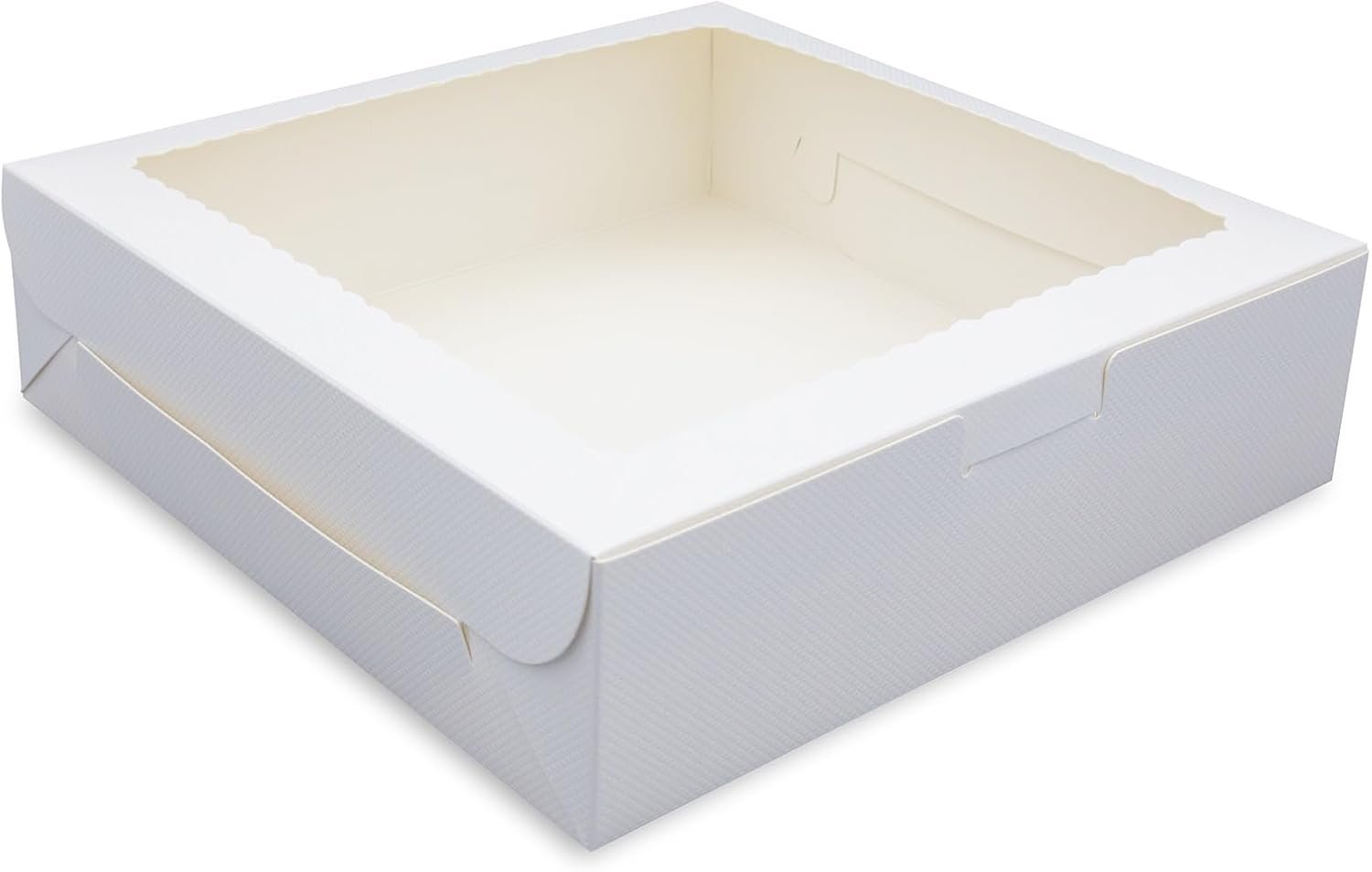 Großhandel 12 Stück 9x9x2,5 Zoll Pie-Boxen Weiß mit Fenster für Kuchen, Donuts, Kekse, Muffins, Schokolade, individuelle Logoanpassung vom Hersteller Großhandel 12 Stück 9x9x2,5 Zoll Pie-Boxen Weiß mit Fenster für Kuchen, Donuts, Kekse, Muffins, Schokolade, individuelle Logoanpassung vom Hersteller