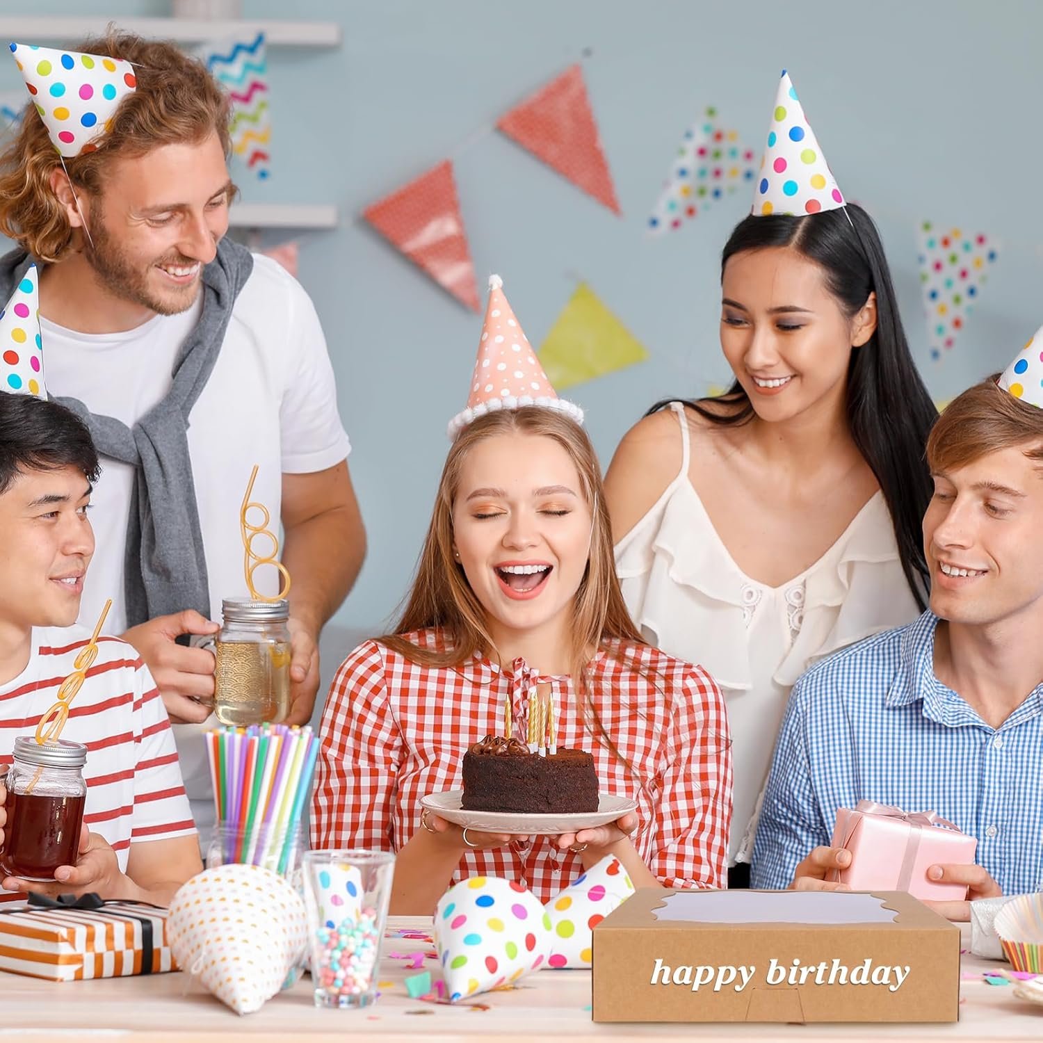 Großhandel 25 Stück Piesschachteln, 12x12x3 Zoll Auto-Popup Braun Backschachteln mit Fenster für Desserts, Kekse, Kuchen, Muffins, Cookies - Individuelles Logo, OEM möglich. Großhandel 25 Stück Piesschachteln, 12x12x3 Zoll Auto-Popup Braun Backschachteln mit Fenster für Desserts, Kekse, Kuchen, Muffins, Cookies - Individuelles Logo, OEM möglich.