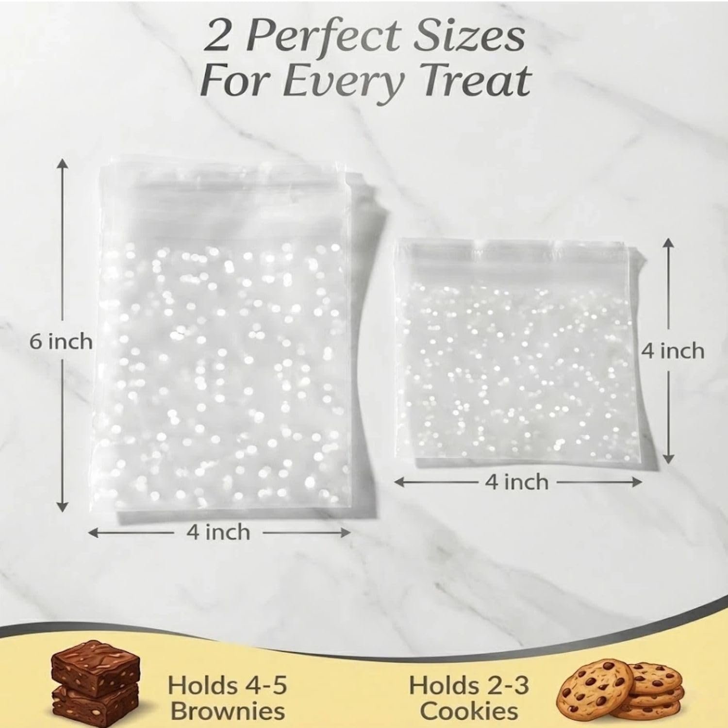 Großhandel 200PCS klare Cellophane Cookie Beutel 4x6 Zoll, selbstverschließend mit Thank You Aufklebern, für Eigenmarke, Party-Souvenirs, Geschenk an Feiertagen, Lebensmittelsicher. Hersteller für Bulk-Verpackung.