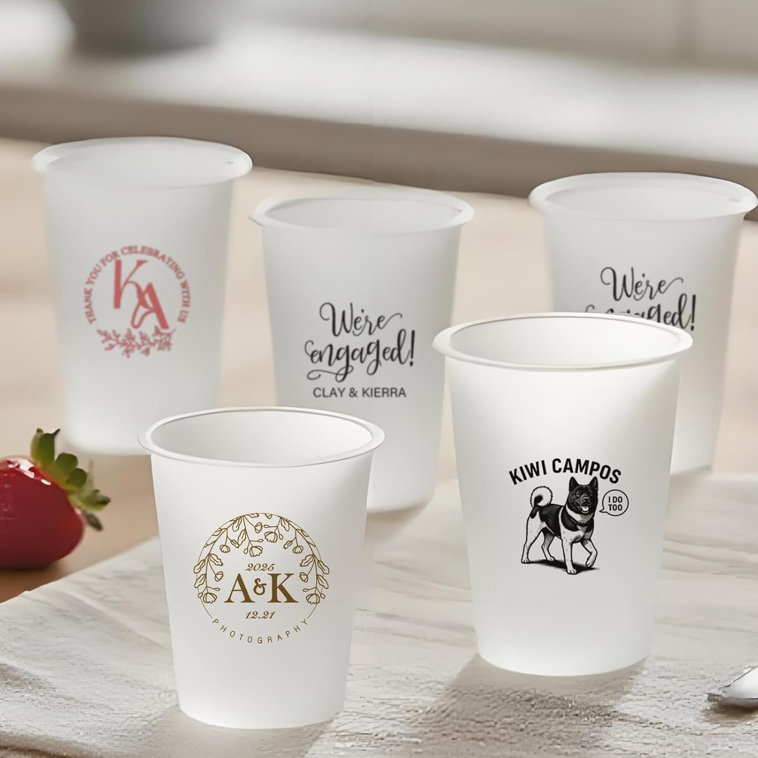 Großhandel 100 individuell gestaltete frosted Hochzeitsbecher, personalisierte elegante Buchstabenkombinationen, 7 oz bis 16 oz, OEM mit eingravierten Namen/Daten/Firm Logos. Hersteller von Einwegbechern. Großhandel 100 individuell gestaltete frosted Hochzeitsbecher, personalisierte elegante Buchstabenkombinationen, 7 oz bis 16 oz, OEM mit eingravierten Namen/Daten/Firm Logos. Hersteller von Einwegbechern.