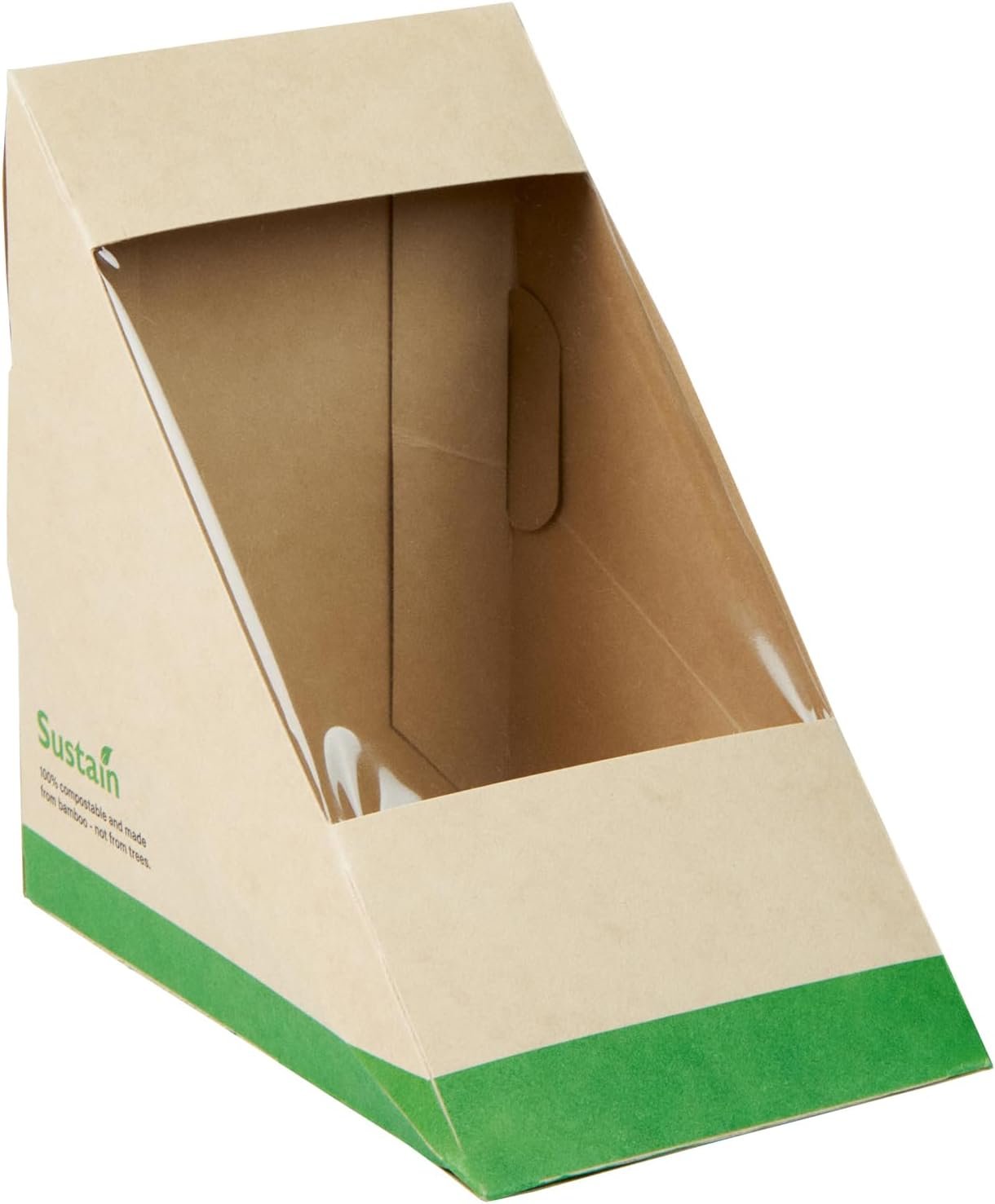 Großhandel Papier Sandwichboxen mit klarem Fenster, 50 Stück à 4,8 x 4,8 x 3,2 Zoll, ideal für Cafés und Take-away-Mahlzeiten, individuell mit Ihrem Logo, von zuverlässigen Herstellern, lecksicher in Kraftpapier. Großhandel Papier Sandwichboxen mit klarem Fenster, 50 Stück à 4,8 x 4,8 x 3,2 Zoll, ideal für Cafés und Take-away-Mahlzeiten, individuell mit Ihrem Logo, von zuverlässigen Herstellern, lecksicher in Kraftpapier.