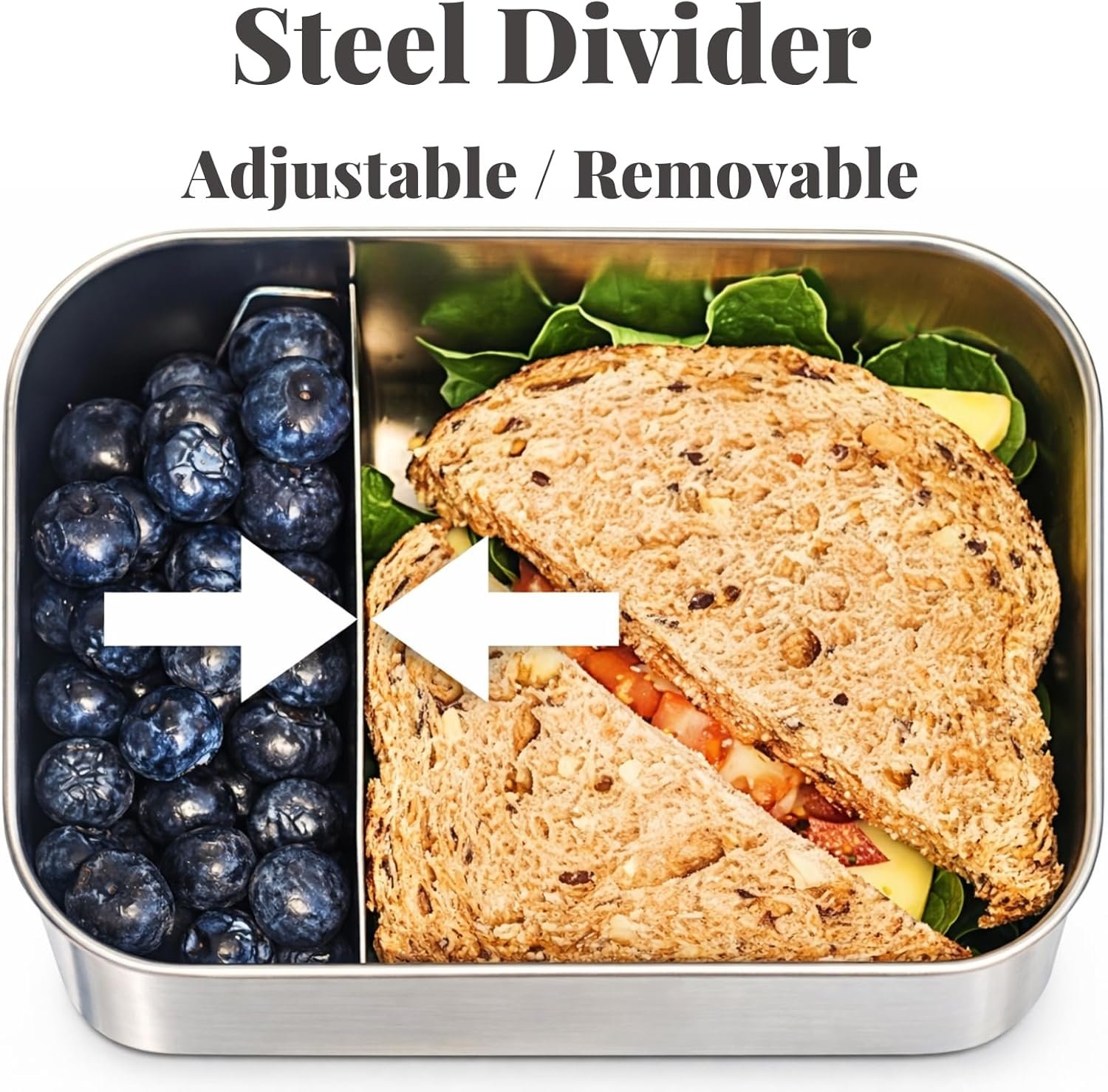 Großhandel Edelstahl Lunchboxen, Leak Proof Bento Box mit Silikondeckeln, individuelle Logo Optionen, kleine vanille Farbe (1 x 27oz + 2 x 6.5oz), Hersteller für Snacks und Sandwiches. Großhandel Edelstahl Lunchboxen, Leak Proof Bento Box mit Silikondeckeln, individuelle Logo Optionen, kleine vanille Farbe (1 x 27oz + 2 x 6.5oz), Hersteller für Snacks und Sandwiches.