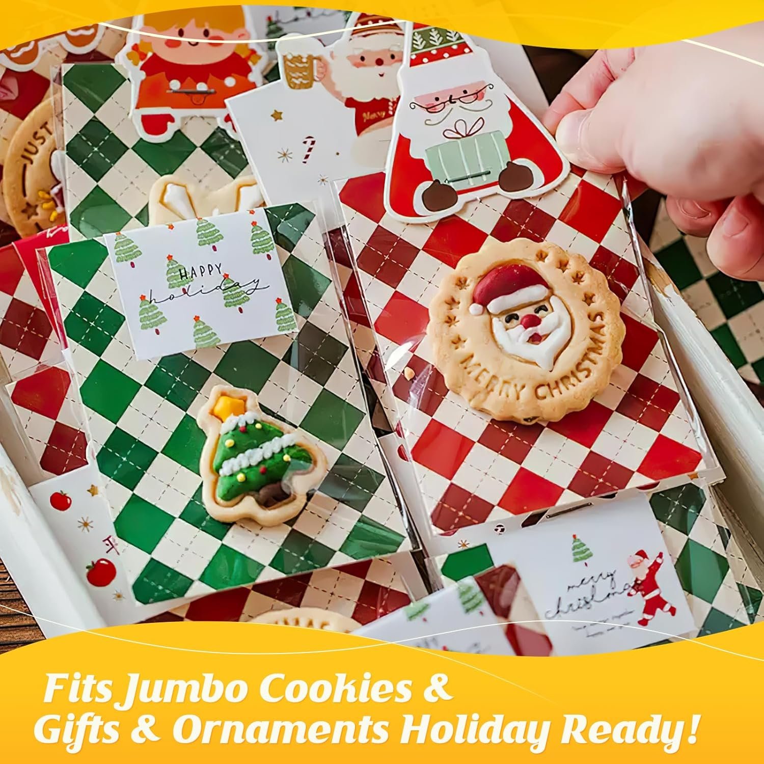 Großhandel Clear Cellophanbeutel für die Verpackung von Keksen - 5x7 (220 Stück) mit individuellem Logo und selbstklebenden Tüten für Geschenke und Gebäck - Resealable Bags für kleine Unternehmen und Bulk Bestellungen Großhandel Clear Cellophanbeutel für die Verpackung von Keksen - 5x7 (220 Stück) mit individuellem Logo und selbstklebenden Tüten für Geschenke und Gebäck - Resealable Bags für kleine Unternehmen und Bulk Bestellungen