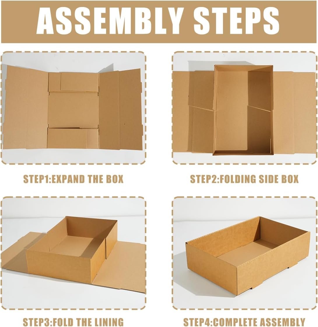 Großhandel 10er Pack Gebäckschachteln mit Fenster, 17,7x12,2x3,15 Zoll große Keksboxen, Karton-Backschachteln für Kuchen, Muffins und Gebäck, hergestellt von einem namhaften Anbieter, ideales Produkt für individuelle Marken und OEM-Lösungen