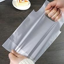 Großhandel 100PCS Tragebeutel für Getränke mit Griff, klar für Kaffeebecher, Teebecher, Saftlieferung, geeignet für Restaurants und Bars (1 Becher hält 16x28cm), Hersteller mit individuellem Logo, Bulk-Angebote verfügbar.