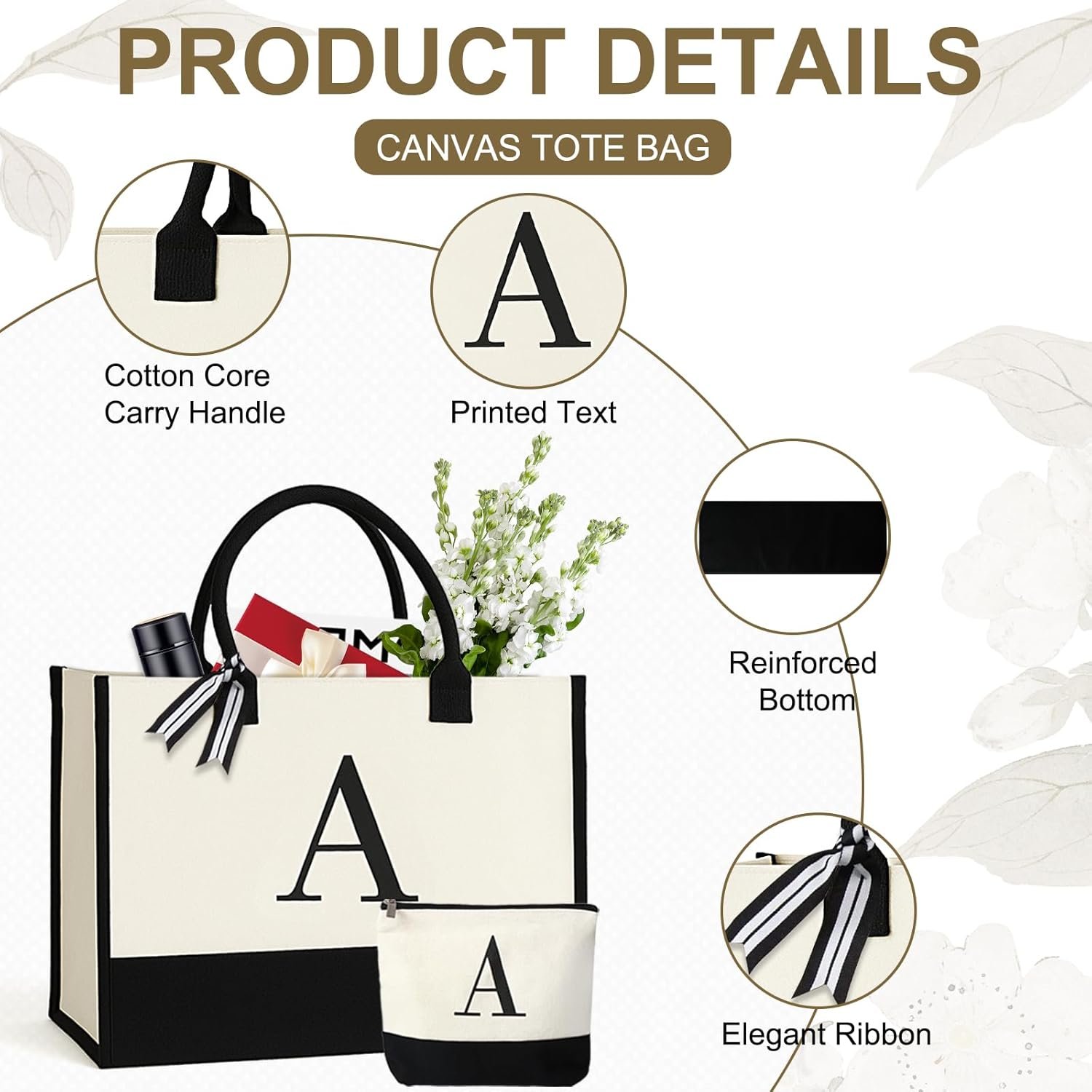 Großhandel individuelles Logo Canvas-Shopper für Frauen mit Makeup-Täschchen und abnehmbarem Bodenbrett, geeignet für Reisen und Geburtstage. Hersteller von hochwertigen Taschen in Großmenge. Großhandel individuelles Logo Canvas-Shopper für Frauen mit Makeup-Täschchen und abnehmbarem Bodenbrett, geeignet für Reisen und Geburtstage. Hersteller von hochwertigen Taschen in Großmenge.