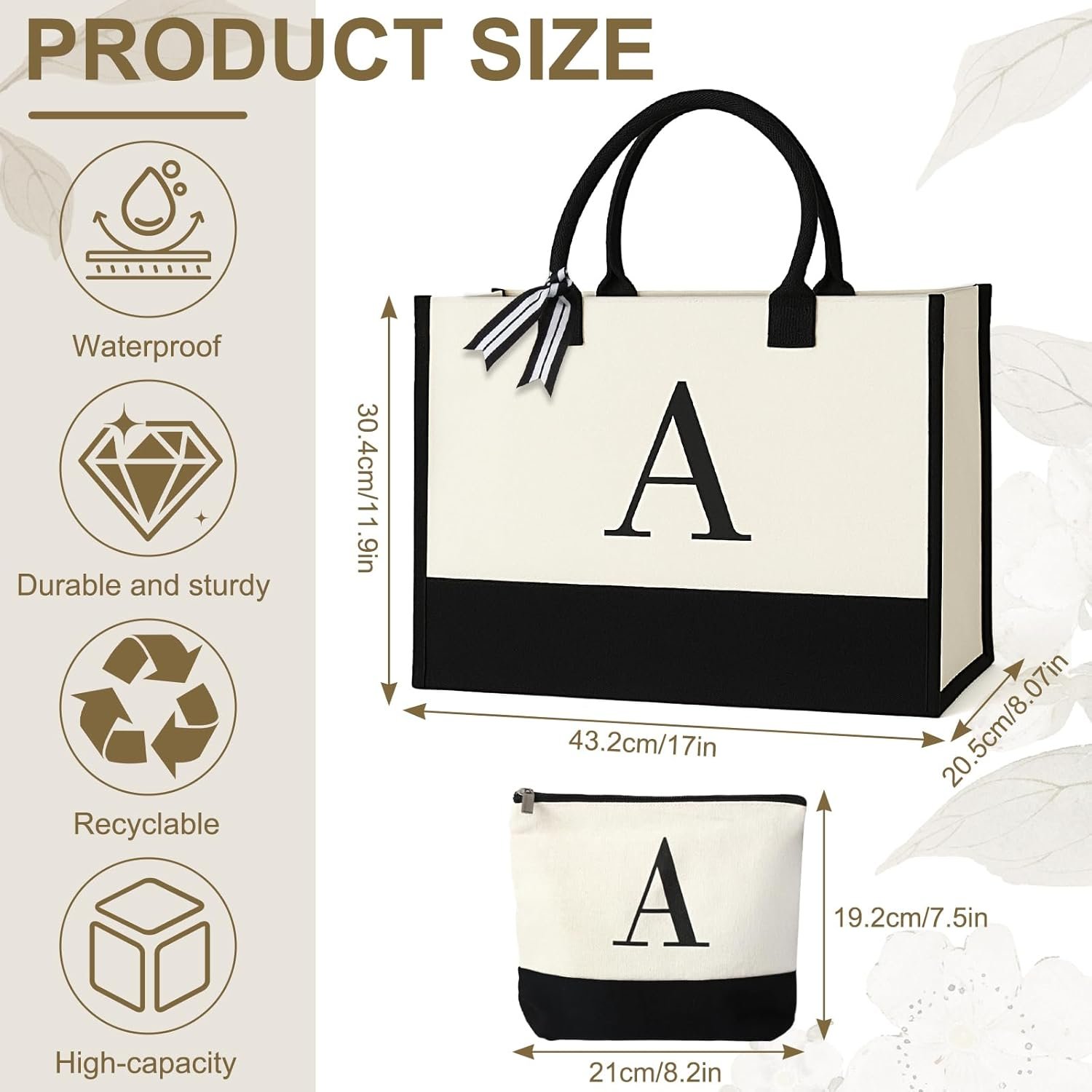Großhandel individuelles Logo Canvas-Shopper für Frauen mit Makeup-Täschchen und abnehmbarem Bodenbrett, geeignet für Reisen und Geburtstage. Hersteller von hochwertigen Taschen in Großmenge. Großhandel individuelles Logo Canvas-Shopper für Frauen mit Makeup-Täschchen und abnehmbarem Bodenbrett, geeignet für Reisen und Geburtstage. Hersteller von hochwertigen Taschen in Großmenge.