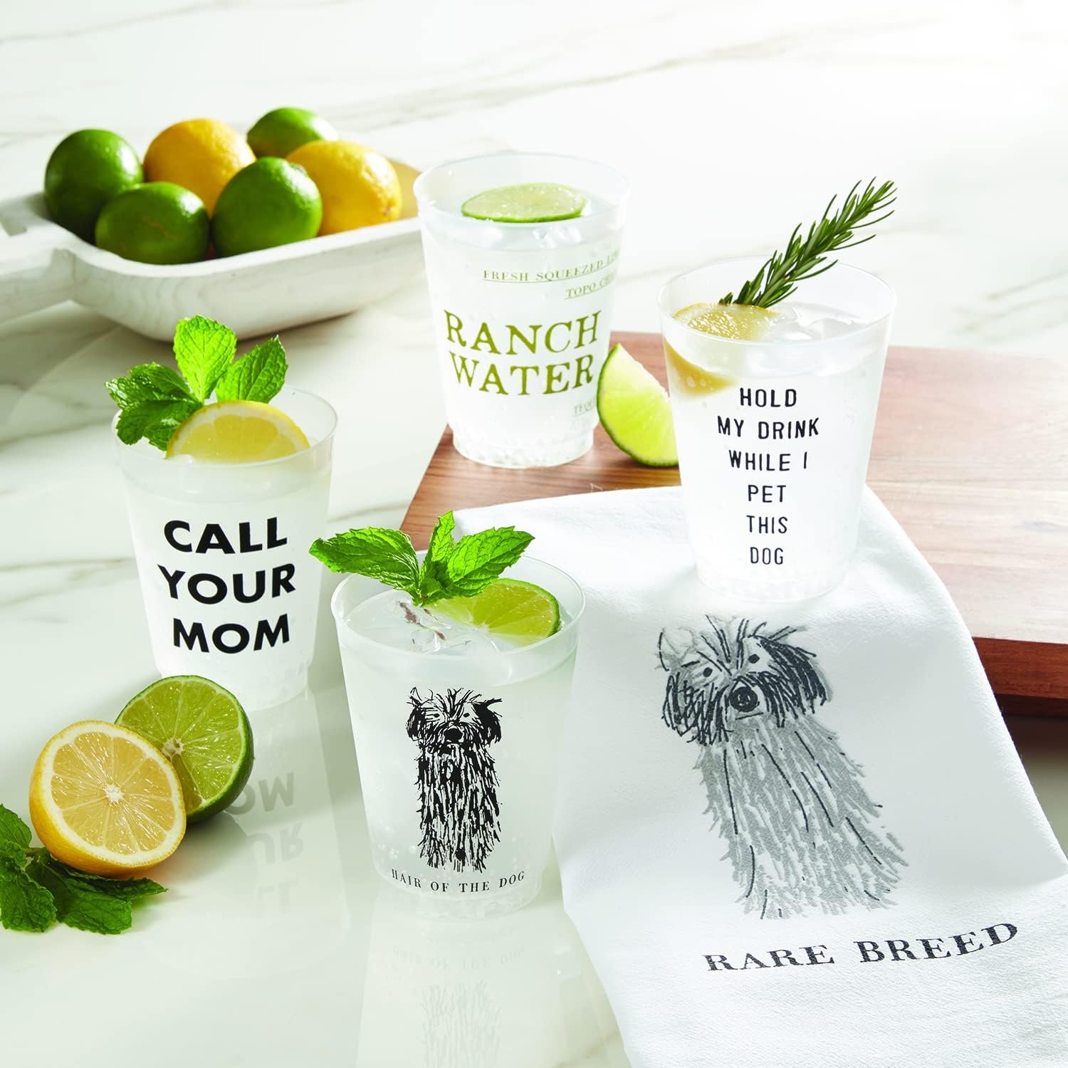 Großhandel BPA-freie Frost Flex Kunststoffbecher 16 Unzen, Individuelles Logo, 8 Stück, OEM Hold My Drink