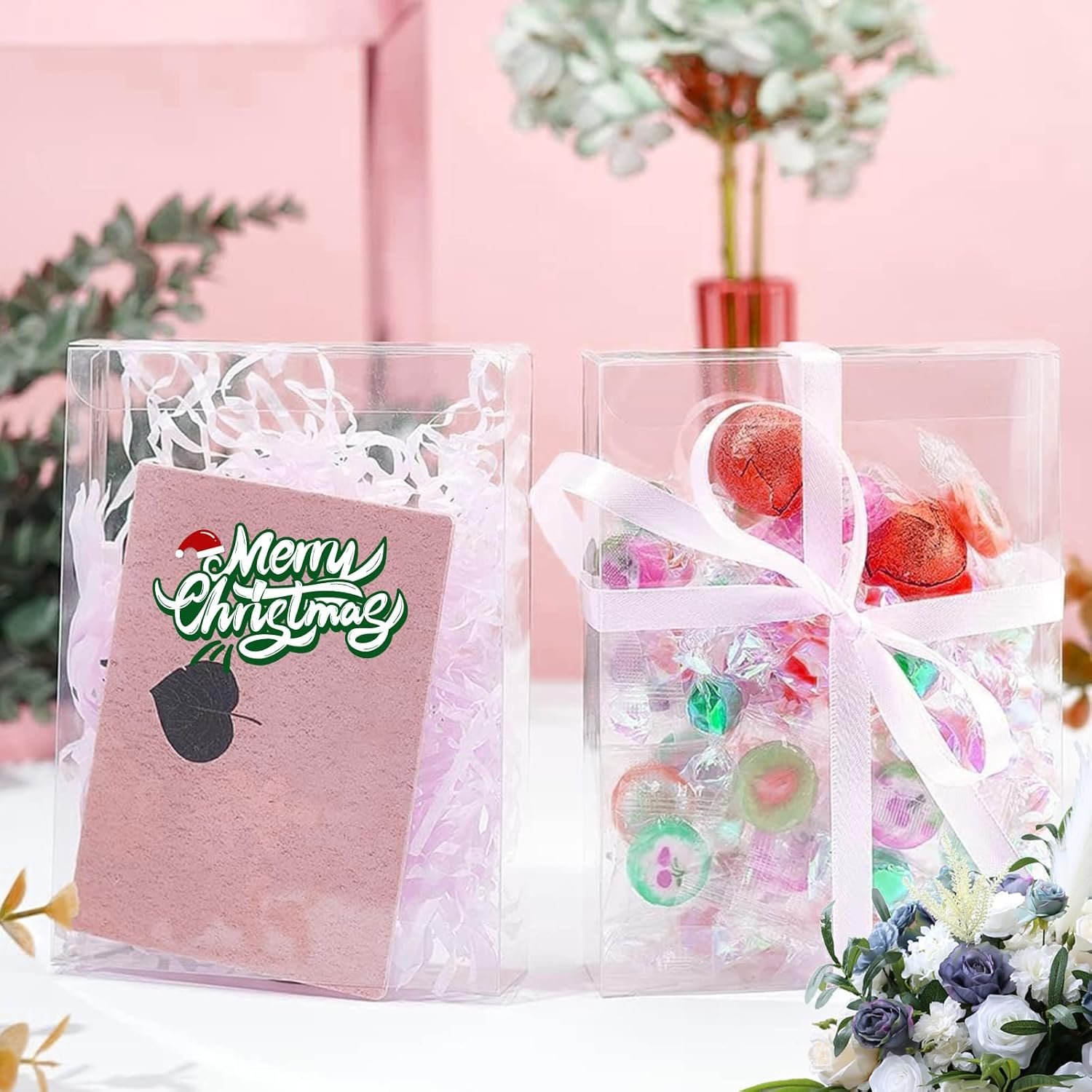 Großhandel 80 Stück transparente Favoritenboxen 5 x 4 x 1,2 Zoll rechteckige PVC Geschenkschachteln, individuell mit Logo bedruckt, ideale Verpackung für Desserts, Süßigkeiten, Hochzeiten, Partys, Valentinstag, Halloween, Weihnachten, Hersteller für Großmenge verfügbar. Großhandel 80 Stück transparente Favoritenboxen 5 x 4 x 1,2 Zoll rechteckige PVC Geschenkschachteln, individuell mit Logo bedruckt, ideale Verpackung für Desserts, Süßigkeiten, Hochzeiten, Partys, Valentinstag, Halloween, Weihnachten, Hersteller für Großmenge verfügbar.