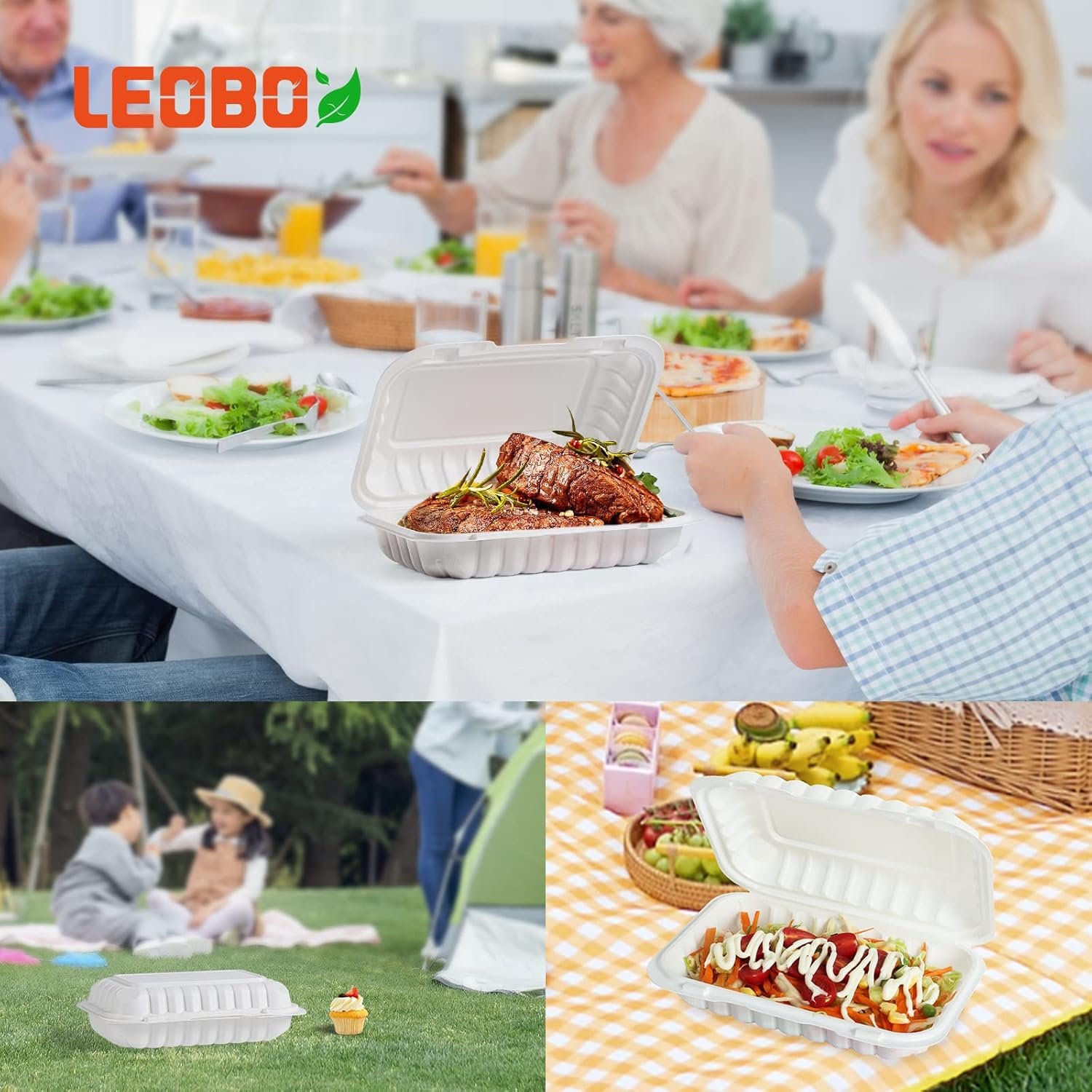 Großhandel Kunststoffbehälter 27oz - Mineralgefülltes PP 9x6 | OEM Takeout Box mit Schrumpffolie, 50 Stück | BPA-frei, gefrier-, mikrowellen- und spülmaschinenfest, wiederverwendbar und Einwegcontainer für To-Go und Bulk Catering | Individuelles Logo Großhandel Kunststoffbehälter 27oz - Mineralgefülltes PP 9x6 | OEM Takeout Box mit Schrumpffolie, 50 Stück | BPA-frei, gefrier-, mikrowellen- und spülmaschinenfest, wiederverwendbar und Einwegcontainer für To-Go und Bulk Catering | Individuelles Logo