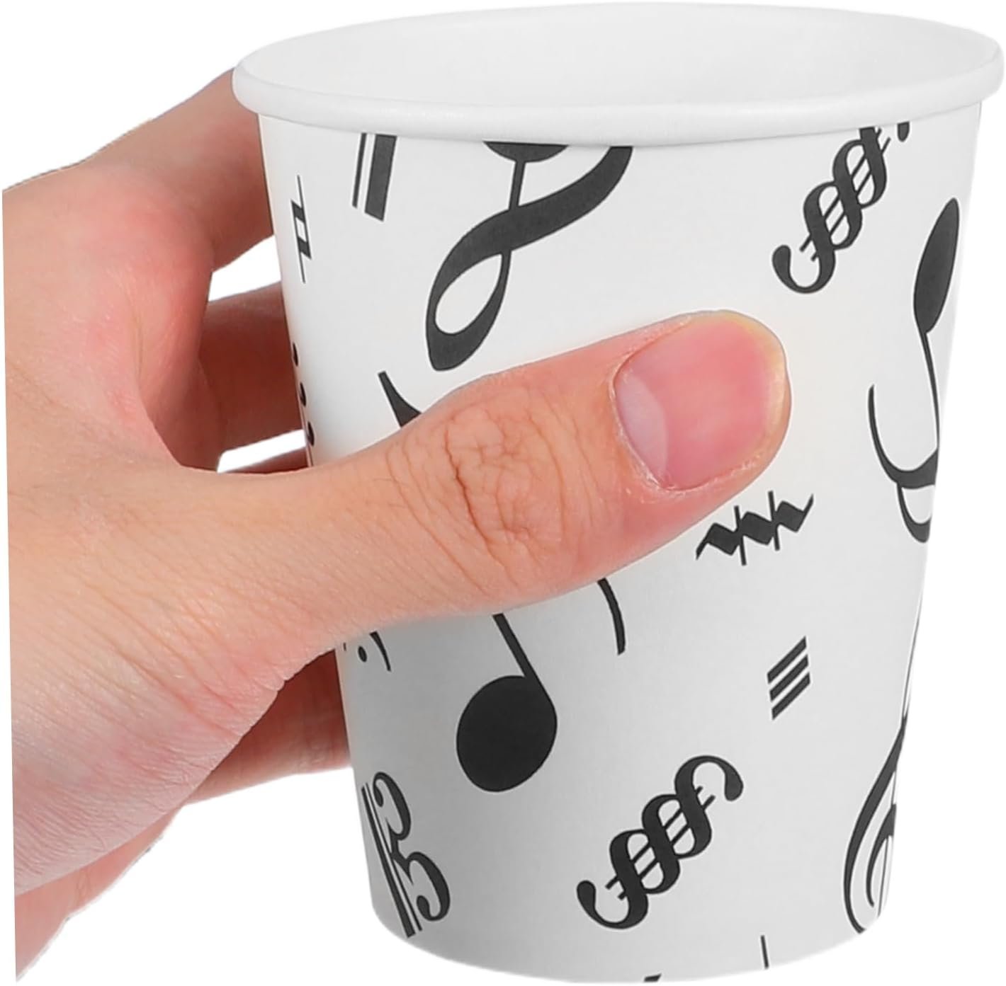 Großhandel 50 Stück Einweg-Pappbecher für Hochzeiten und Partys, Musiknoten-Design, Hersteller von individuellen Logo-Lösungen. Großhandel 50 Stück Einweg-Pappbecher für Hochzeiten und Partys, Musiknoten-Design, Hersteller von individuellen Logo-Lösungen.