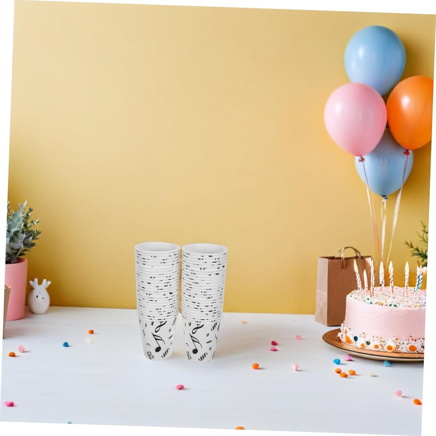Großhandel 50 Stück Einweg-Pappbecher für Hochzeiten und Partys, Musiknoten-Design, Hersteller von individuellen Logo-Lösungen. Großhandel 50 Stück Einweg-Pappbecher für Hochzeiten und Partys, Musiknoten-Design, Hersteller von individuellen Logo-Lösungen.