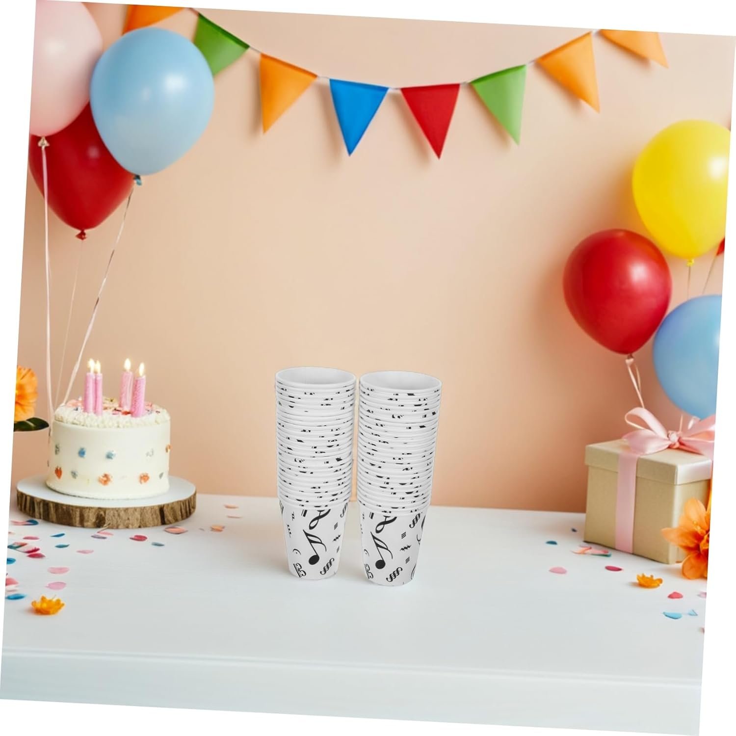 Großhandel 50 Stück Einweg-Pappbecher für Hochzeiten und Partys, Musiknoten-Design, Hersteller von individuellen Logo-Lösungen. Großhandel 50 Stück Einweg-Pappbecher für Hochzeiten und Partys, Musiknoten-Design, Hersteller von individuellen Logo-Lösungen.