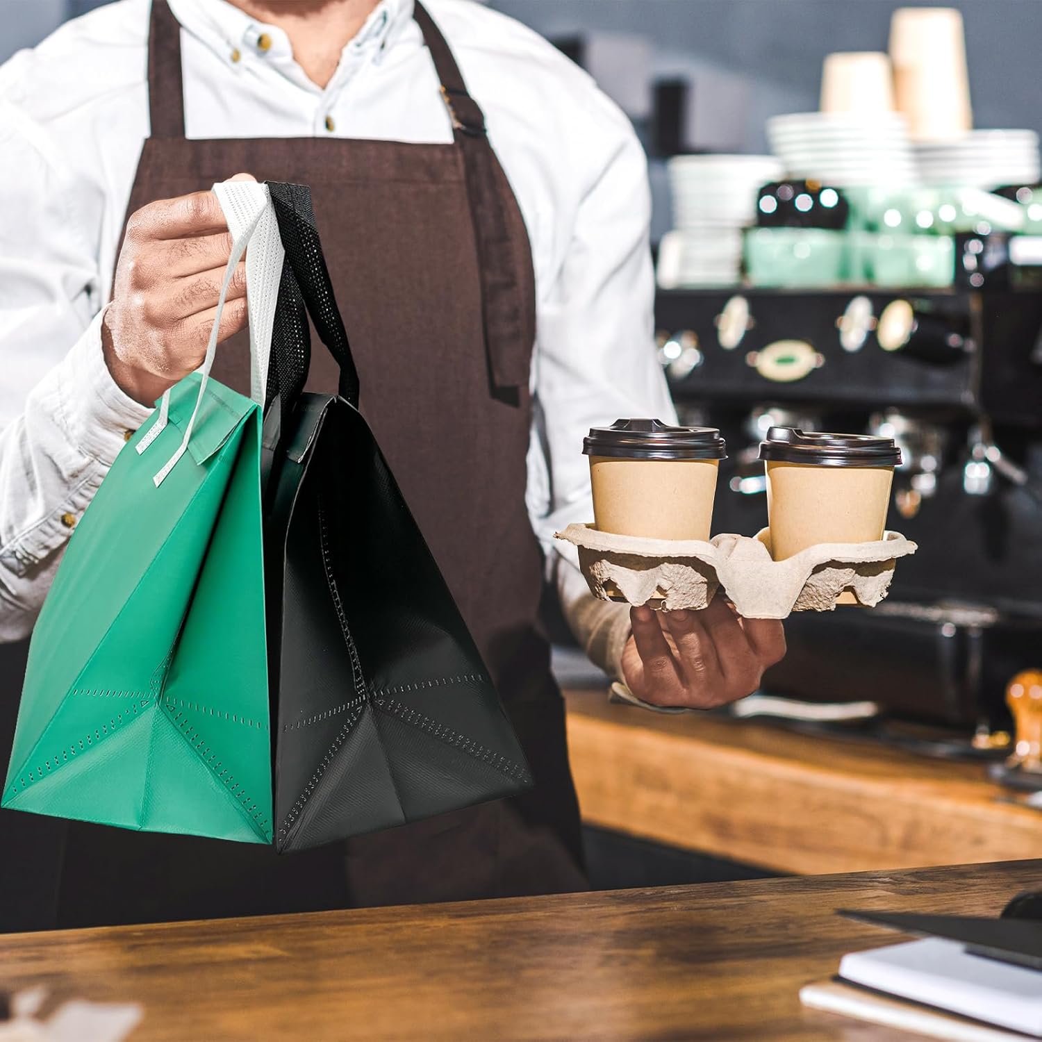 Großhandel 120 Stück isolierte Take-Out-Taschen in Kühltasche für heiße und kalte Speisen 9,5 x 9,5 x 6 Zoll für Pizza Kaffee Milch Tee Lieferung Catering und Picknick, Hersteller Ihrer Wahl, Bulk-Angebot verfügbar. Großhandel 120 Stück isolierte Take-Out-Taschen in Kühltasche für heiße und kalte Speisen 9,5 x 9,5 x 6 Zoll für Pizza Kaffee Milch Tee Lieferung Catering und Picknick, Hersteller Ihrer Wahl, Bulk-Angebot verfügbar.