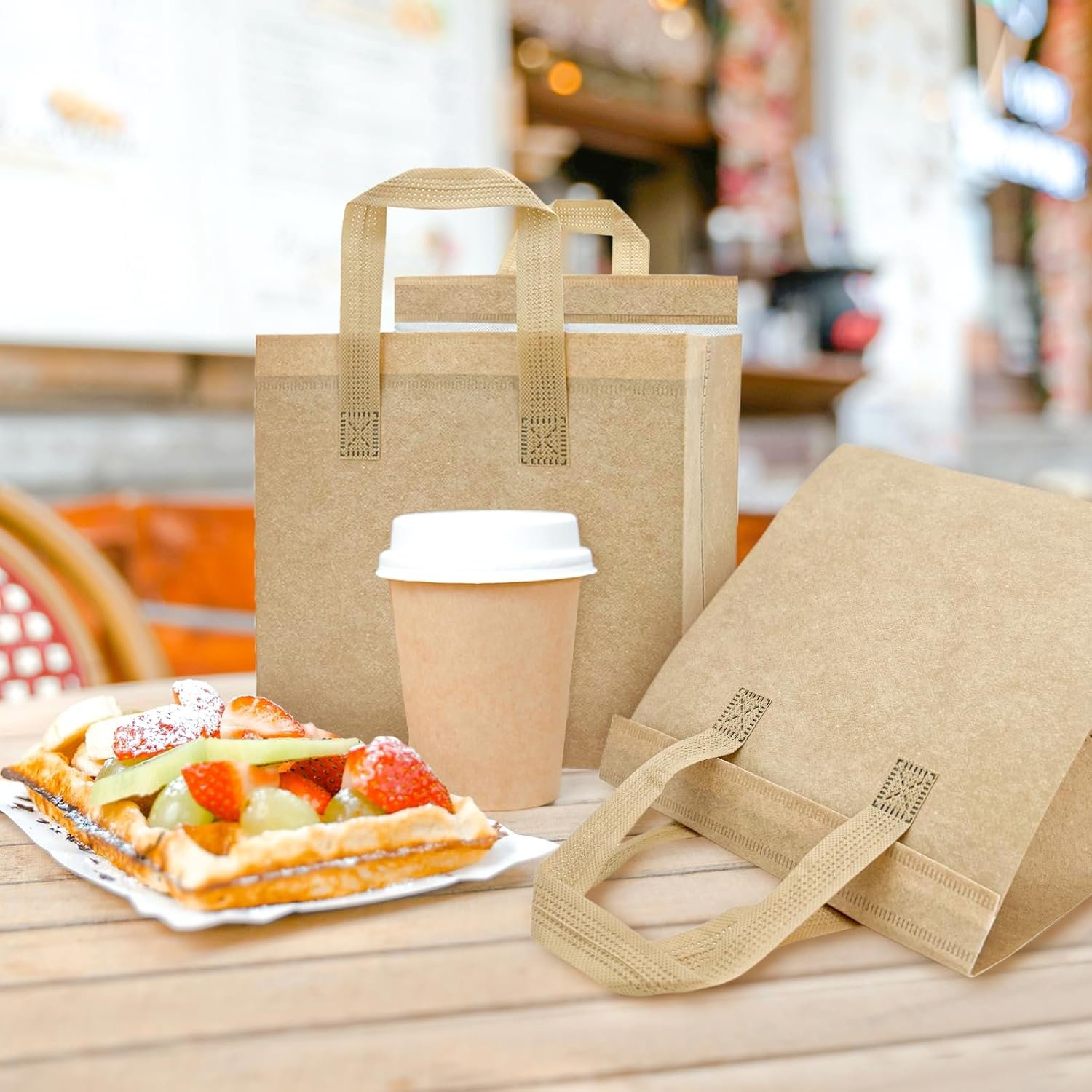 Großhandel 120 Stück isolierte Take-Out-Taschen in Kühltasche für heiße und kalte Speisen 9,5 x 9,5 x 6 Zoll für Pizza Kaffee Milch Tee Lieferung Catering und Picknick, Hersteller Ihrer Wahl, Bulk-Angebot verfügbar. Großhandel 120 Stück isolierte Take-Out-Taschen in Kühltasche für heiße und kalte Speisen 9,5 x 9,5 x 6 Zoll für Pizza Kaffee Milch Tee Lieferung Catering und Picknick, Hersteller Ihrer Wahl, Bulk-Angebot verfügbar.
