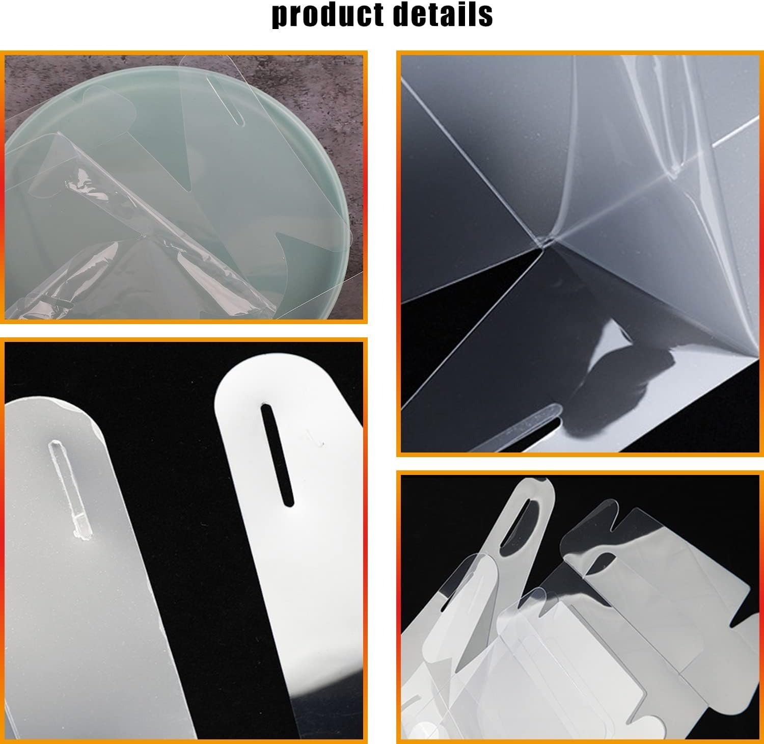 Großhandel klare Kaffeeboxen mit individueller Logooption, perfekt für Partygebäck, Dessert, Cookies und Geschenke (6,3