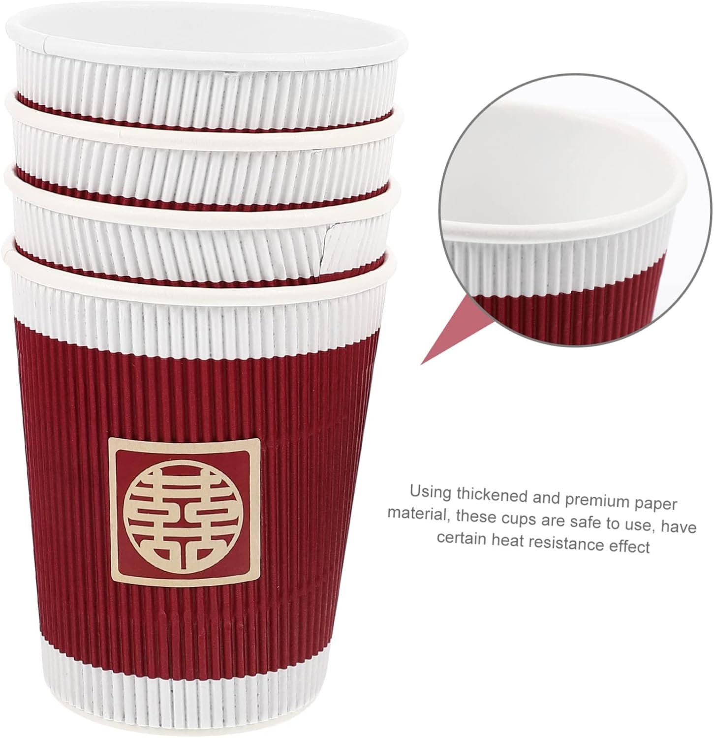 Großhandel 20 Stück Pinke Pappbecher für Hochzeiten, individuell bedruckbar, Hersteller von Einwegbechern für Spirituosen.