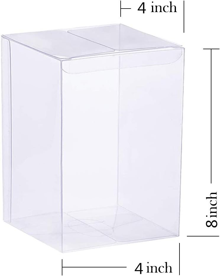 Großhandel 12er Set transparente Boxen 4 x 4 x 8 Zoll, als Candy Box oder klare Geschenkbox für Hochzeitsfeiern, Babypartys und Veranstaltungen mit individuell bedrucktem Logo, vom Hersteller. Großhandel 12er Set transparente Boxen 4 x 4 x 8 Zoll, als Candy Box oder klare Geschenkbox für Hochzeitsfeiern, Babypartys und Veranstaltungen mit individuell bedrucktem Logo, vom Hersteller.