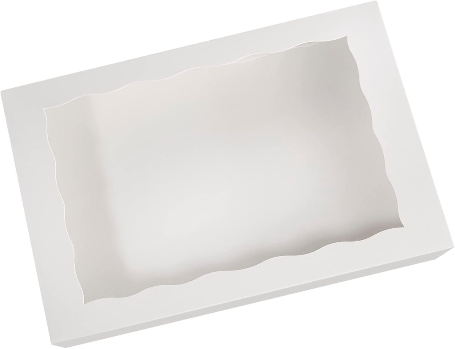 Großhandel 8-Pack Weißes Backen Box 12x8x2,5 Zoll, große Pastry Keks Box für Donuts, Muffins mit Fensterdeckel - Individuelles Logo auto-pop-up Papierbox für Schokoladen- und Erdbeer-Leckereien, Hersteller, Packung mit 8 Großhandel 8-Pack Weißes Backen Box 12x8x2,5 Zoll, große Pastry Keks Box für Donuts, Muffins mit Fensterdeckel - Individuelles Logo auto-pop-up Papierbox für Schokoladen- und Erdbeer-Leckereien, Hersteller, Packung mit 8