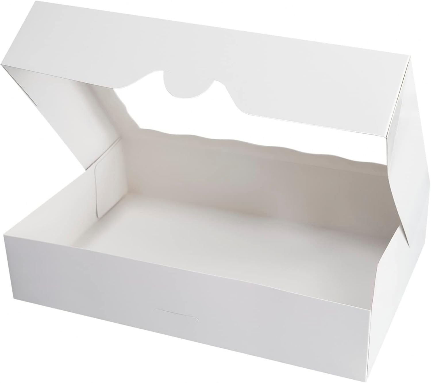 Großhandel 8-Pack Weißes Backen Box 12x8x2,5 Zoll, große Pastry Keks Box für Donuts, Muffins mit Fensterdeckel - Individuelles Logo auto-pop-up Papierbox für Schokoladen- und Erdbeer-Leckereien, Hersteller, Packung mit 8 Großhandel 8-Pack Weißes Backen Box 12x8x2,5 Zoll, große Pastry Keks Box für Donuts, Muffins mit Fensterdeckel - Individuelles Logo auto-pop-up Papierbox für Schokoladen- und Erdbeer-Leckereien, Hersteller, Packung mit 8