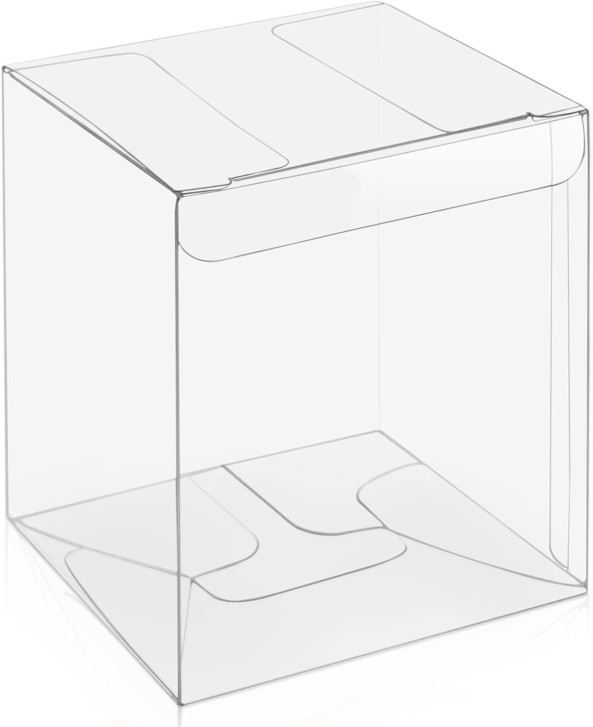 Großhandel 25 Stück transparente Favoritenboxen 2.25x2.25x3 Zoll für Macarons, individuelles Logo für Hochzeit, Baby Shower und Geburtstag, OEM Boxen in Kleinmenge Großhandel 25 Stück transparente Favoritenboxen 2.25x2.25x3 Zoll für Macarons, individuelles Logo für Hochzeit, Baby Shower und Geburtstag, OEM Boxen in Kleinmenge