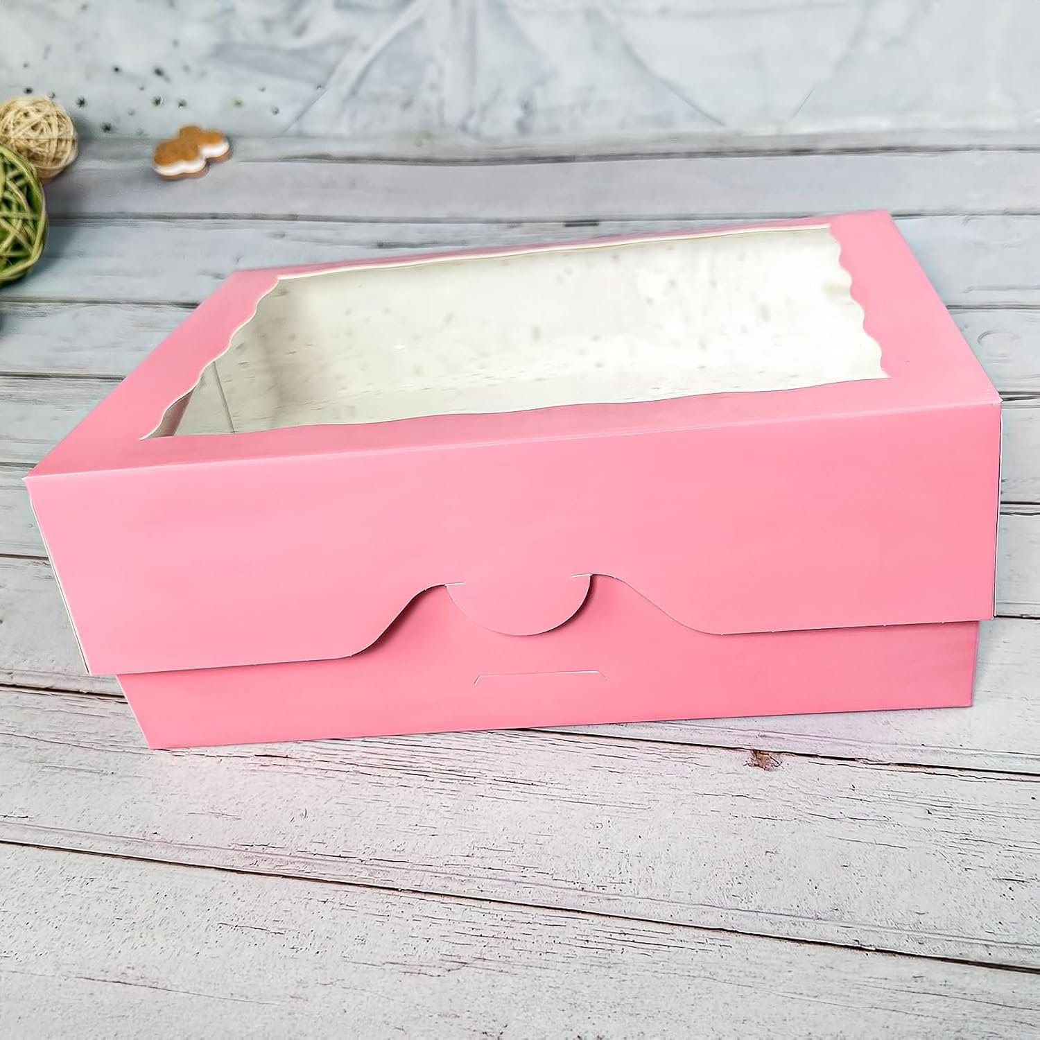 Großhandel 8-Pack Pink Pastry Box 12x8x2.5inch für große Donuts, Muffins und Kekse, Hersteller von stabilen Auto-Pop-Up Naturpapier-Boxen mit PVC-Fenster, individuelles Logo, Packung mit 8 Großhandel 8-Pack Pink Pastry Box 12x8x2.5inch für große Donuts, Muffins und Kekse, Hersteller von stabilen Auto-Pop-Up Naturpapier-Boxen mit PVC-Fenster, individuelles Logo, Packung mit 8
