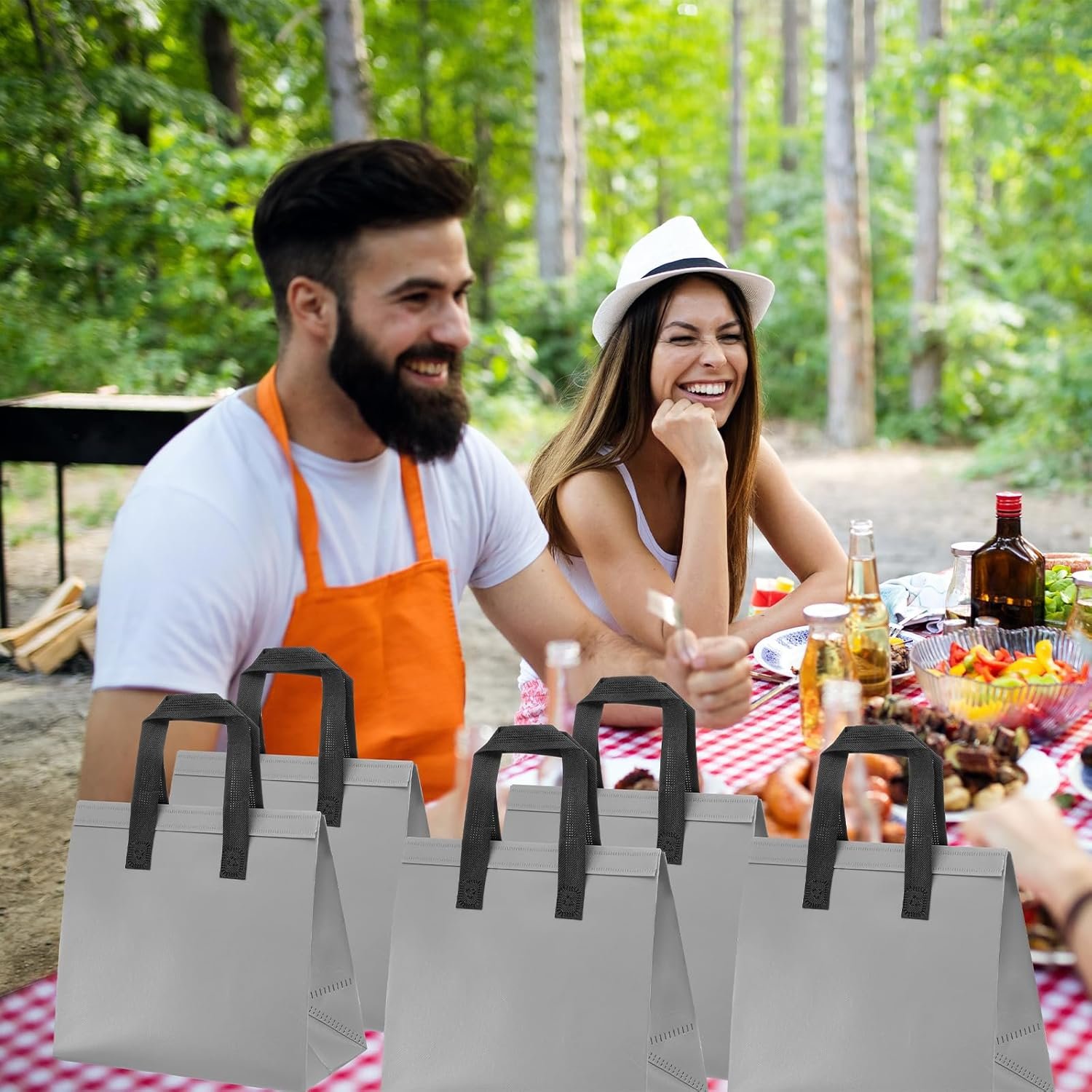 Großhandel 300 Stück Isolierte Taschen für Lebensmittellieferungen 9,5 x 9,5 x 6 Thermal Take Away Tasche für heiße und kalte Speisen Catering Herstellung von individuellen Logos und Eigenmarken. Großhandel 300 Stück Isolierte Taschen für Lebensmittellieferungen 9,5 x 9,5 x 6 Thermal Take Away Tasche für heiße und kalte Speisen Catering Herstellung von individuellen Logos und Eigenmarken.