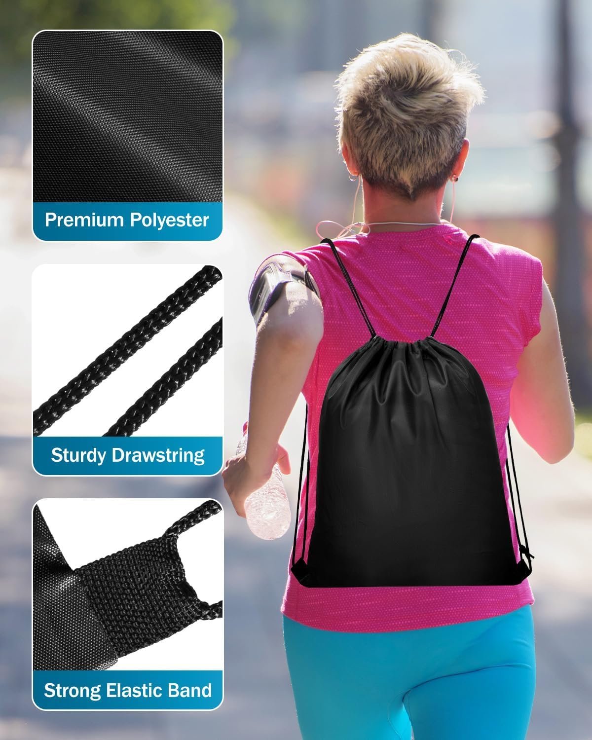 Großhandel 100 Pcs Drawstring Rucksäcke 13,4x16,5 Zoll für DIY-Projekte, wasserfeste Beutel für Team, Familie, Obdachlose, individuelles Logo, direkt vom Hersteller. Großhandel 100 Pcs Drawstring Rucksäcke 13,4x16,5 Zoll für DIY-Projekte, wasserfeste Beutel für Team, Familie, Obdachlose, individuelles Logo, direkt vom Hersteller.