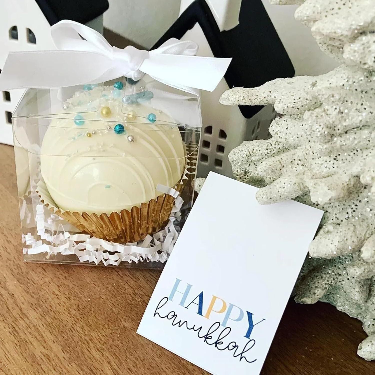 Großhandel 100 Stück Klare Geschenkboxen 3x3x3 Zoll für Schokoladenbomben, Cupcakes und Macarons, Individuelles Logo für Hochzeiten und Geburtstagsfeiern, Hersteller für große Mengen.
