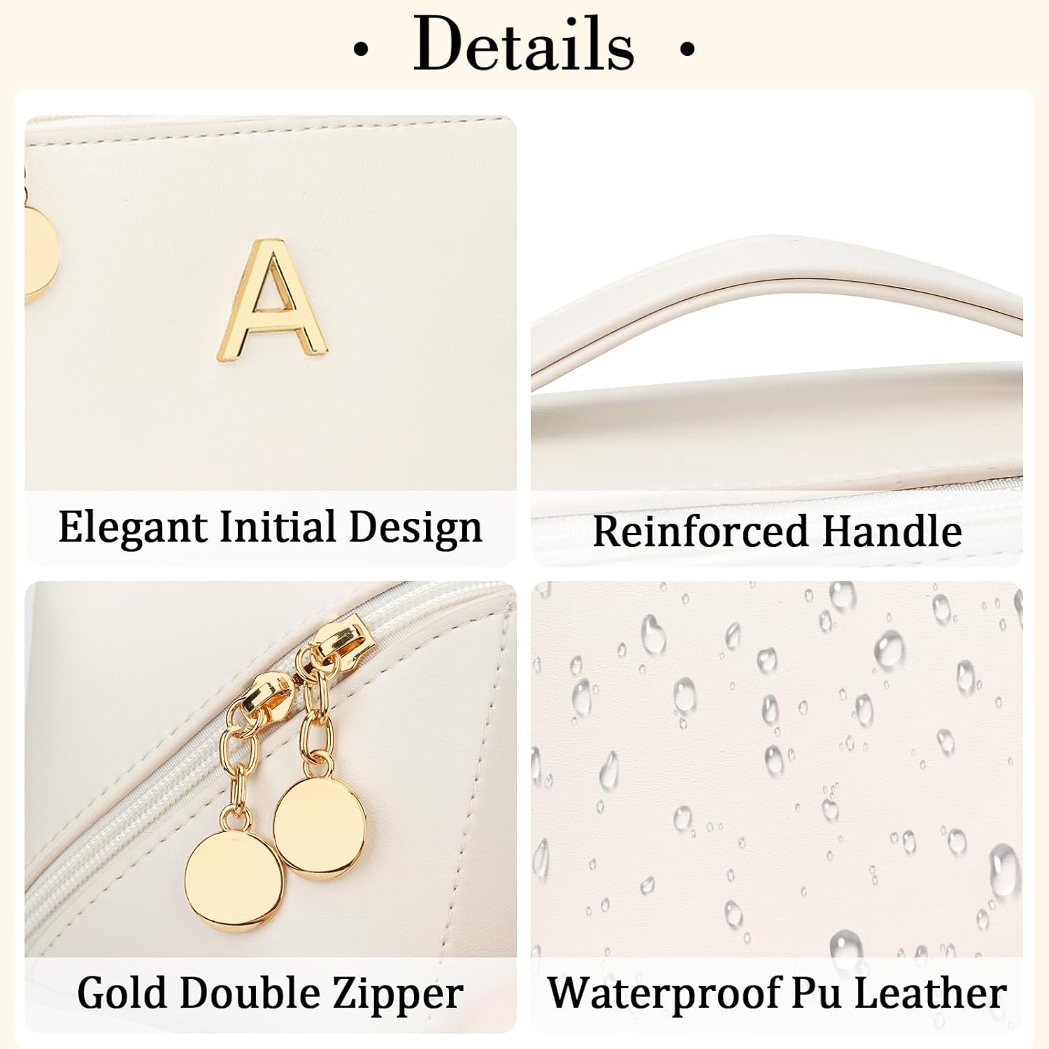 Großhandel Kosmetiktaschen Set für Frauen und Mädchen, offener, faltbarer Reise-Make-up-Organizer mit klarem Divider und Griff (Beige, A), individuelles Logo, Hersteller für bulk-Bestellungen Großhandel Kosmetiktaschen Set für Frauen und Mädchen, offener, faltbarer Reise-Make-up-Organizer mit klarem Divider und Griff (Beige, A), individuelles Logo, Hersteller für bulk-Bestellungen