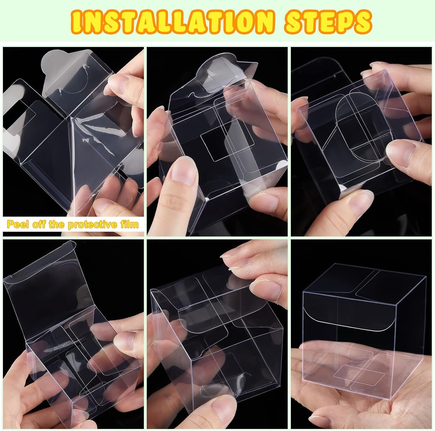 Großhandel 200 Stück 2 x 2 x 2 Zoll klare Favoritenboxen als transparente Süßigkeitengeschenkbox, OEM für Verpackungsbehälter, Hersteller für Macaron Geburtstagsfeiern und Hochzeiten.